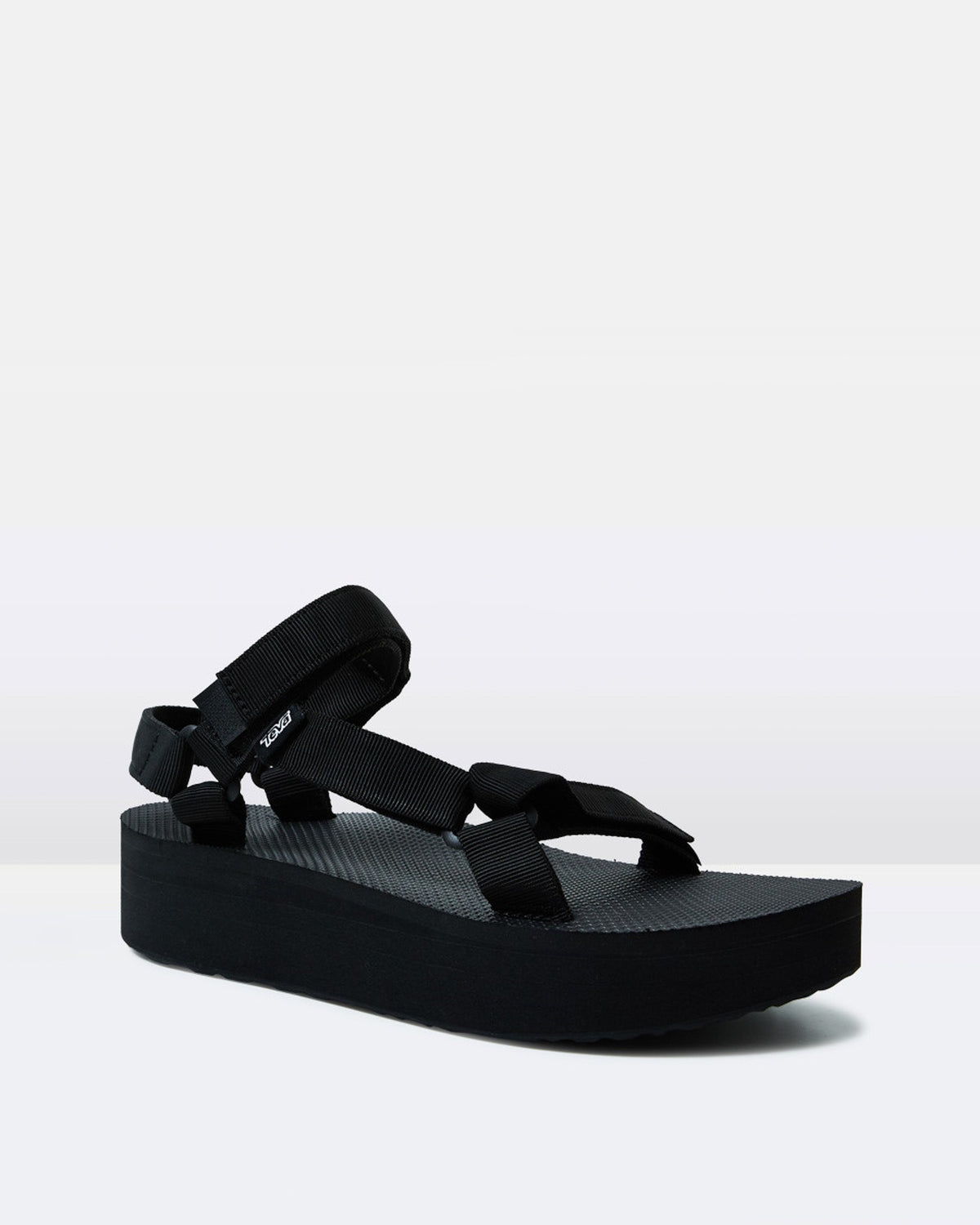 W Flatform Universal Sandals BLACK