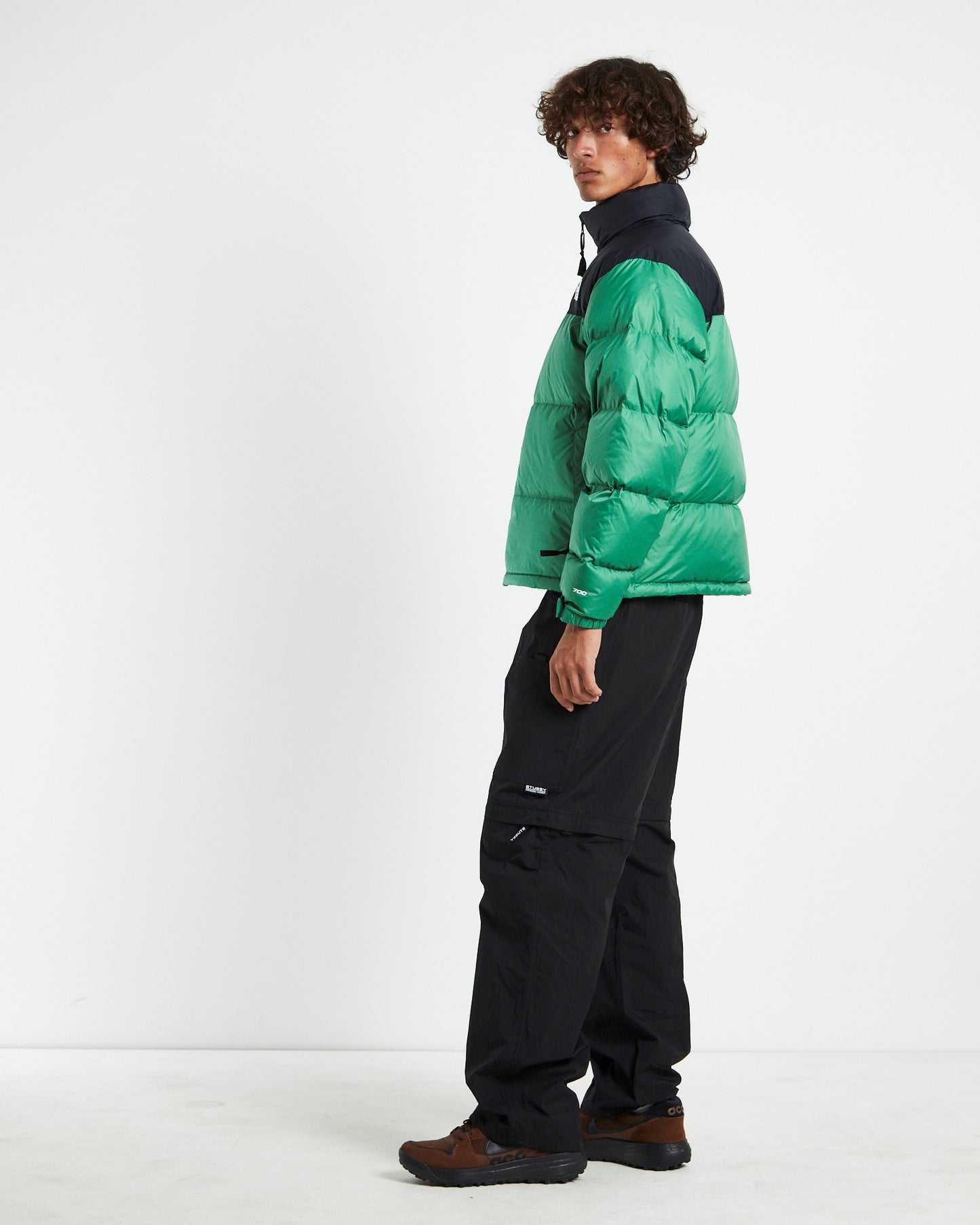 M96 Retro Nuptse Jacket Deep Grass Green