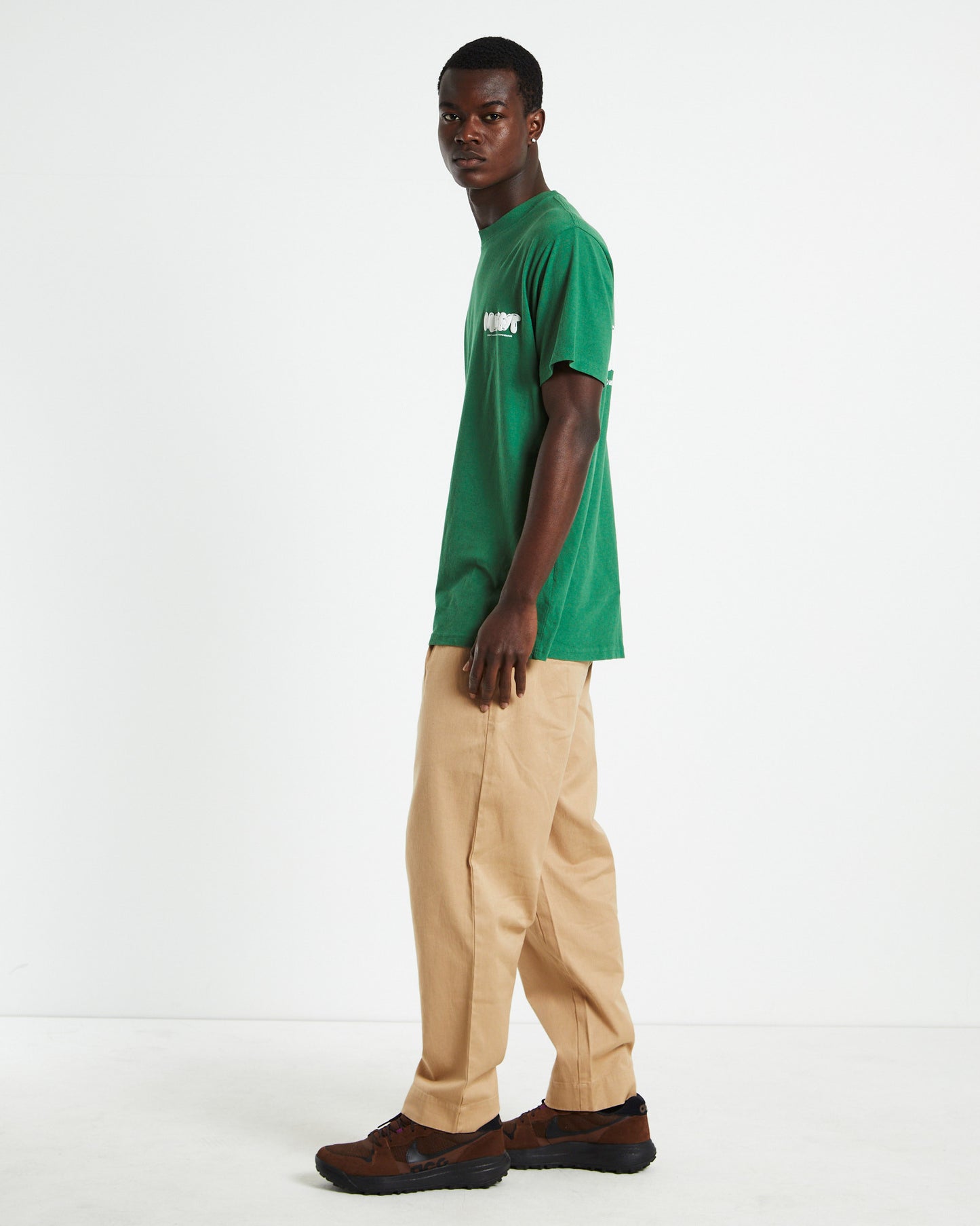 Puffins 50/50 Short Sleeve T-Shirt Kelly Green/White