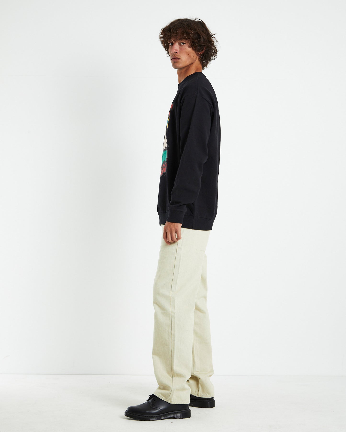 Era De Plant 50/50 Crew Neck Pigment Black