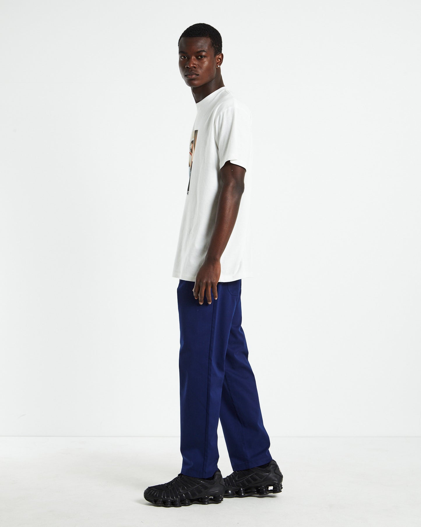 Jeff 50/50 AAA T-Shirt White