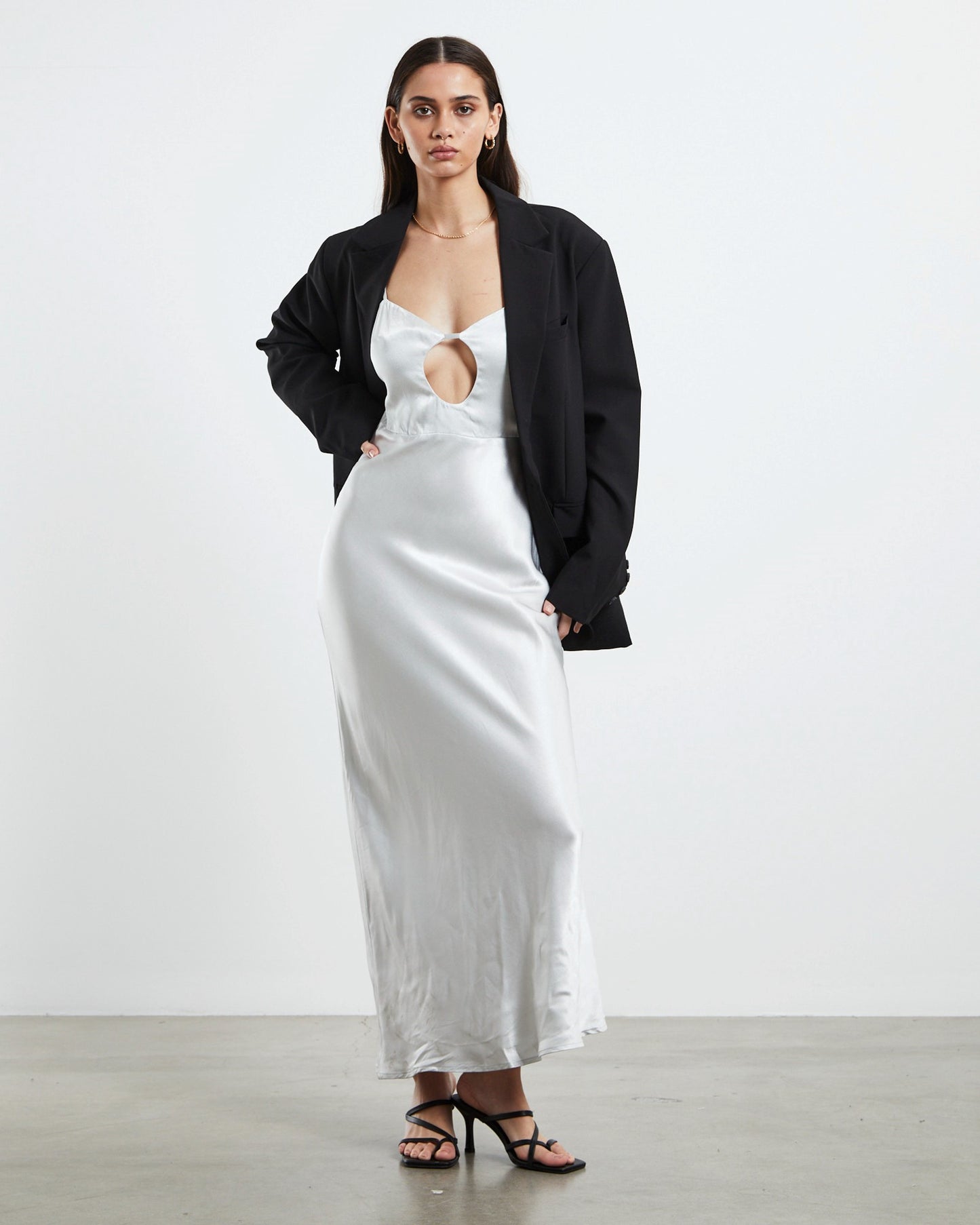 Matisse Dress Ice Silver