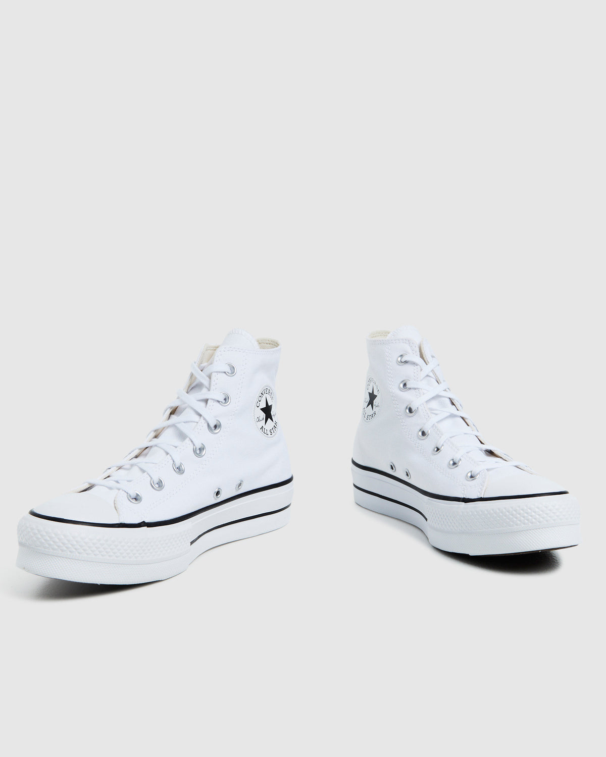 Chuck Taylor All Star Lift Platform High Sneakers White WHITE