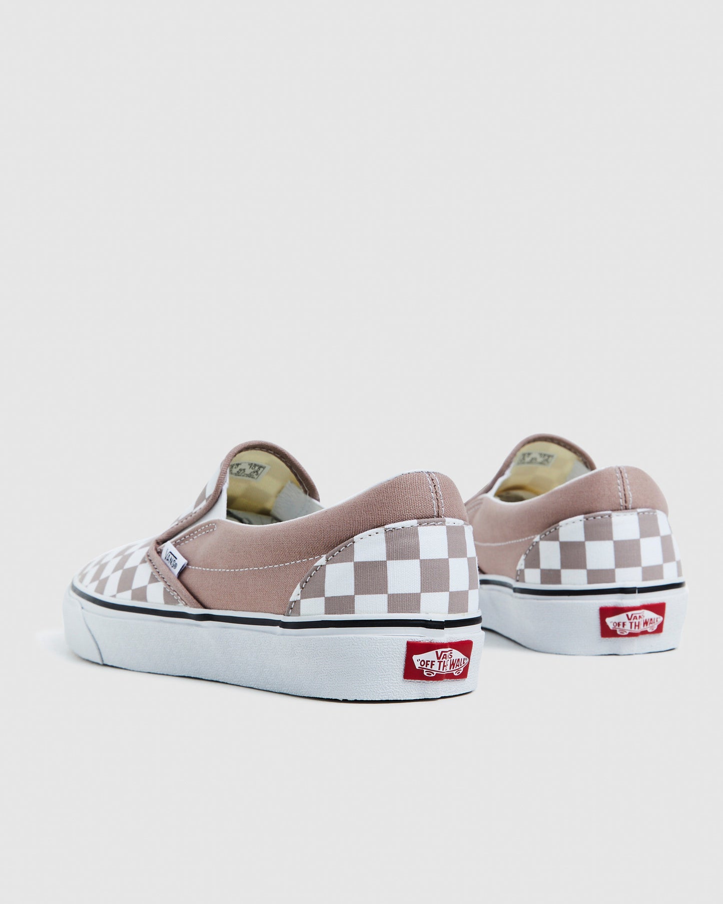 Classic Slip-On Sneakers Checkerboard Etherea/True White