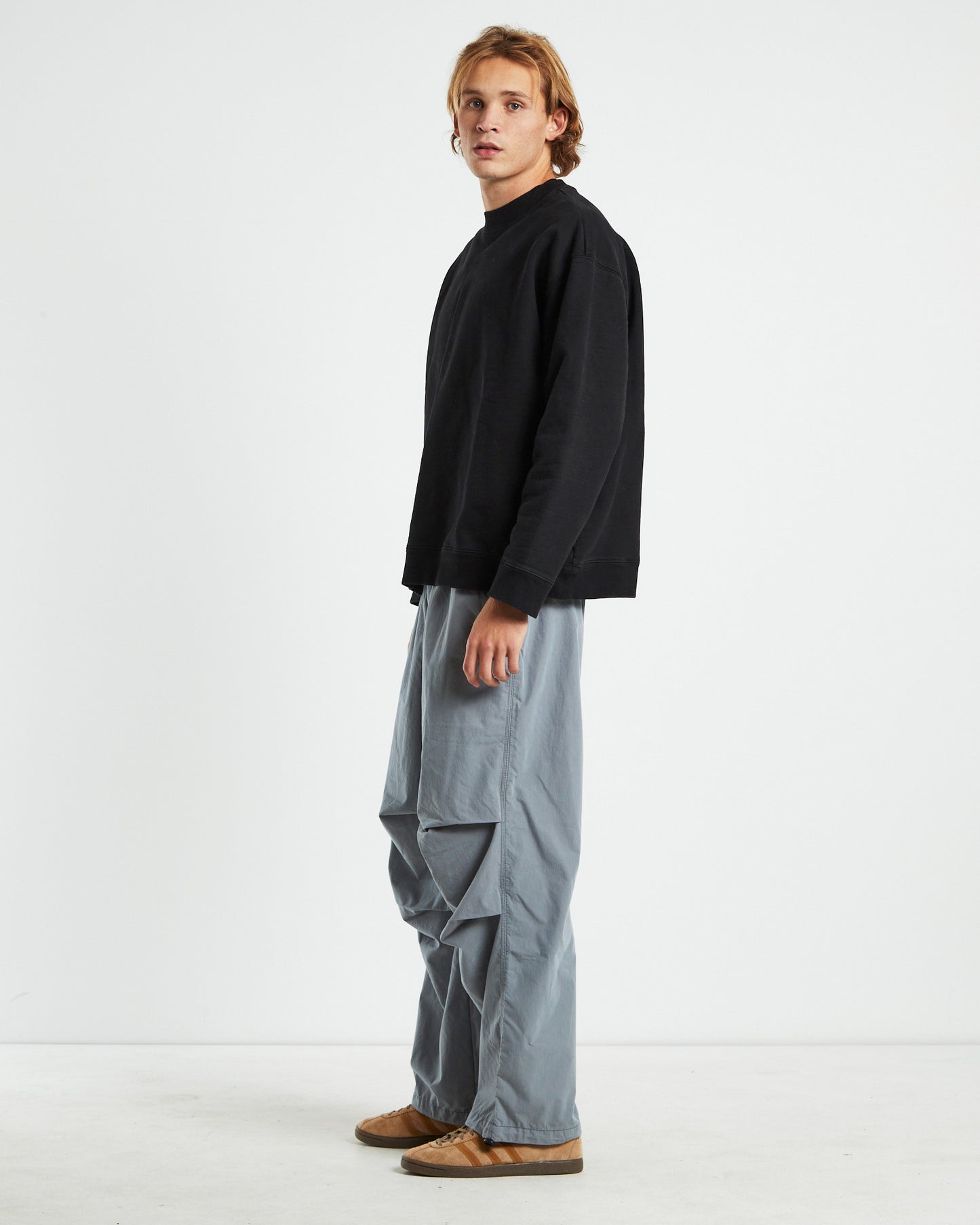 Aeon Crewneck Jumper Black
