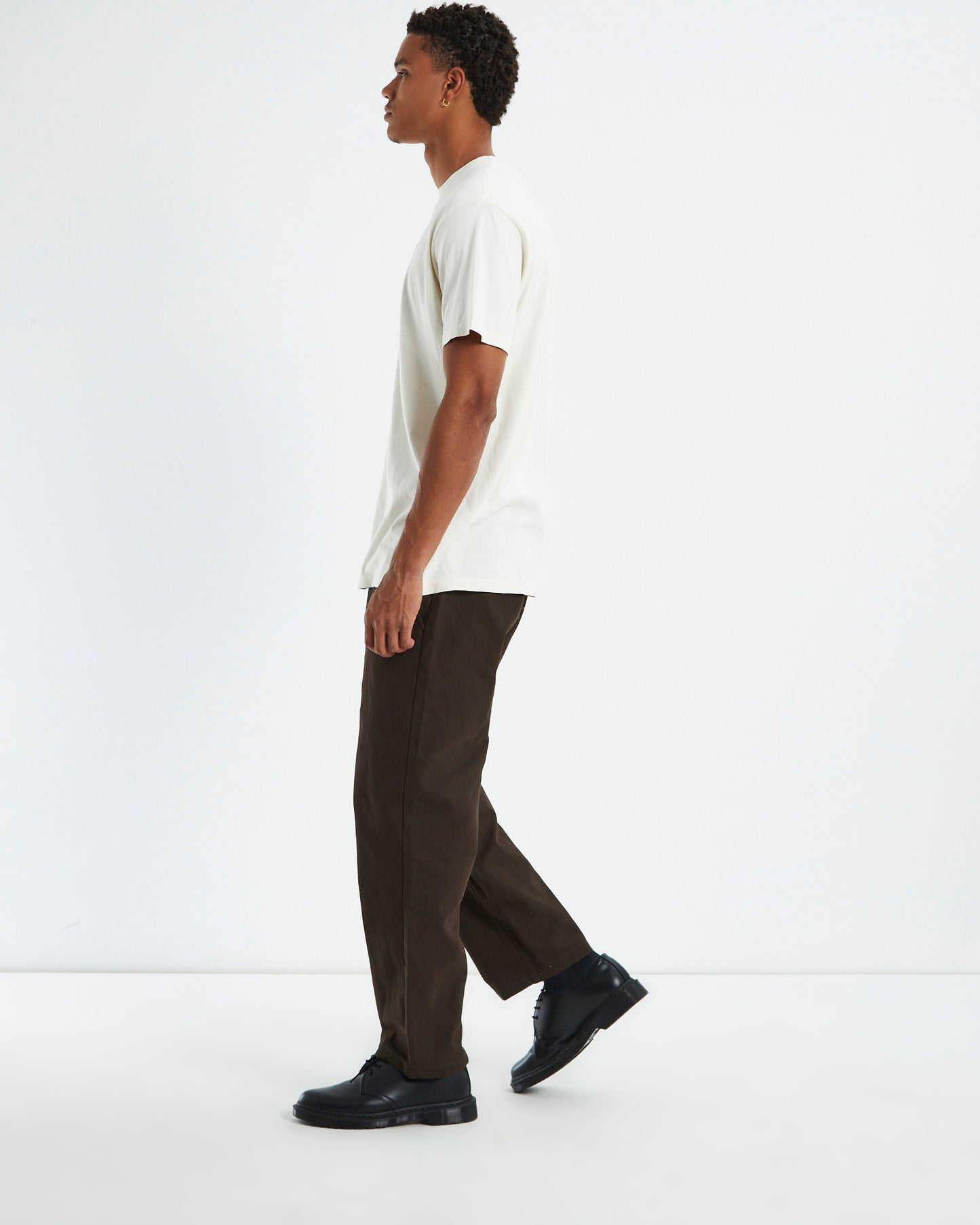 Highest Gander 50/50 Short Sleeve T-Shirt Thrift White