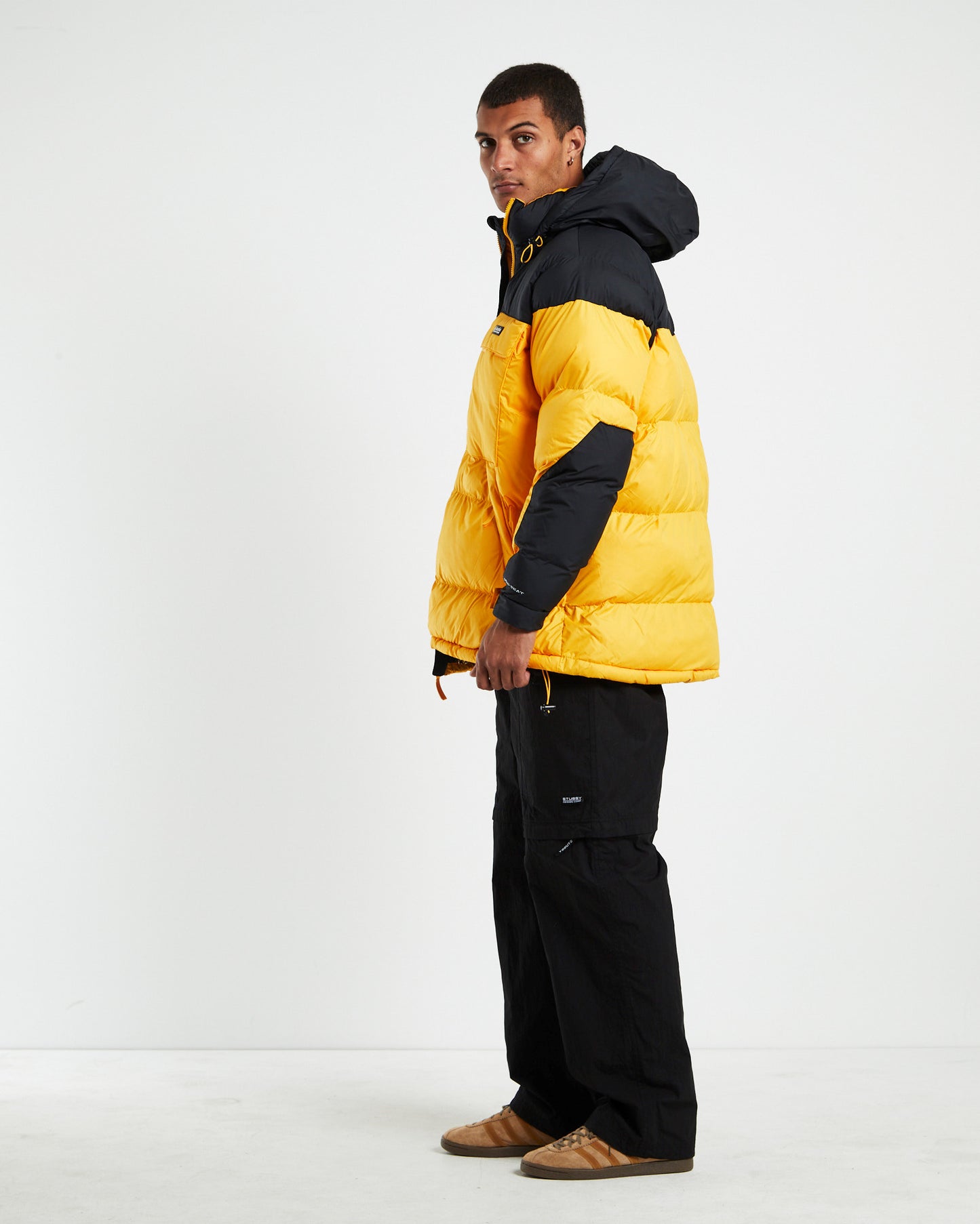 Ballistic Ridge Oversized Puffer Jacket Stinger Yellow