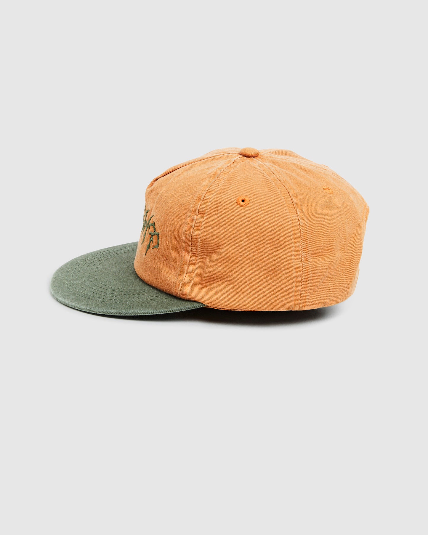 Jay Contrast Cap Orange/Green
