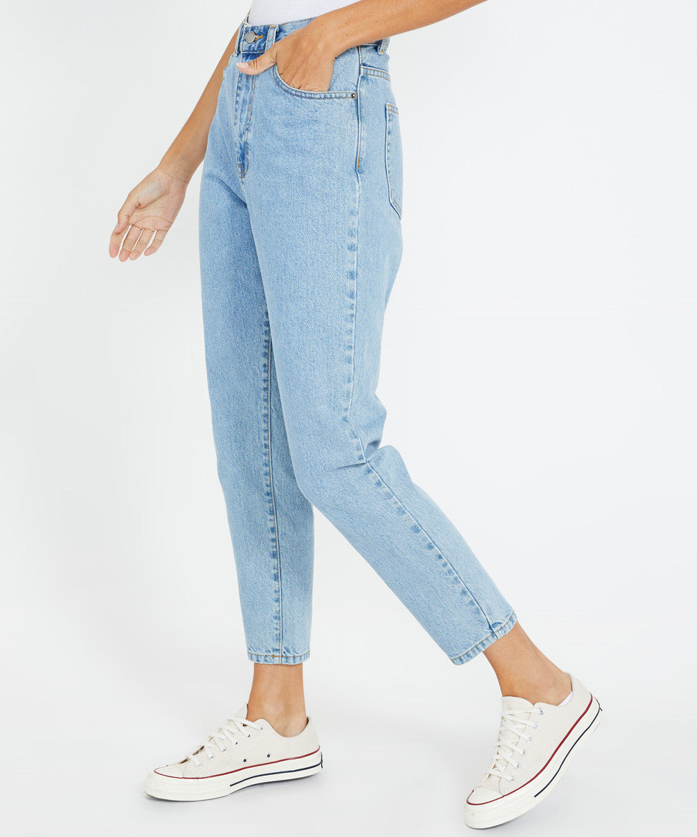 Nora Jeans Light Retro Blue