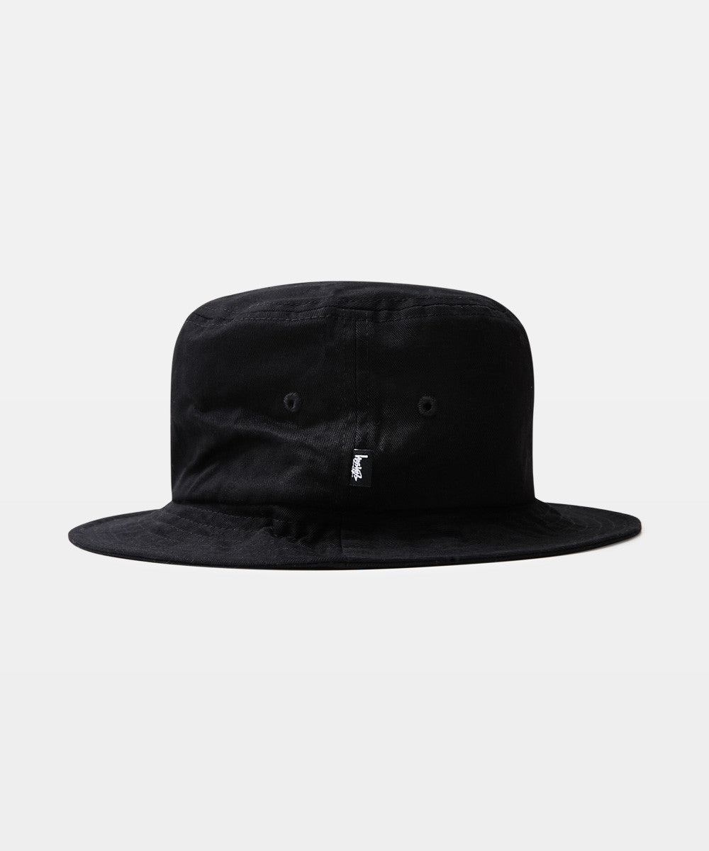 Stock Bucket Hat Black