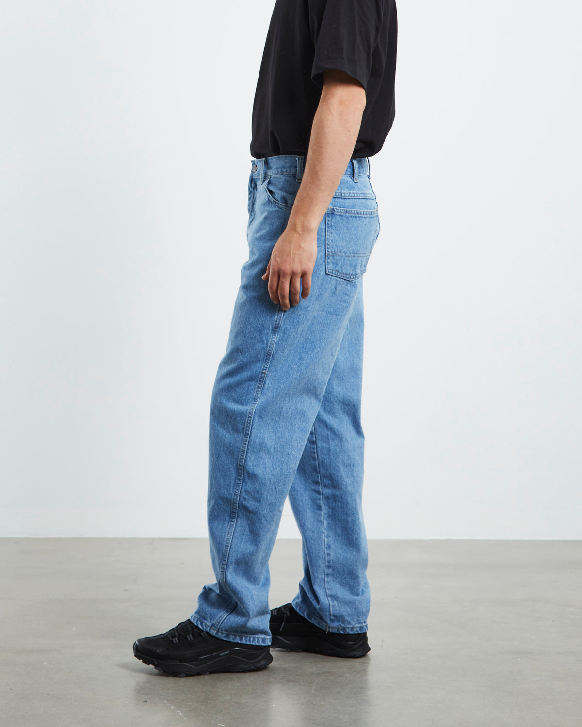 13293 Relaxed 5 Pocket Loose Denim Jeans DENIM