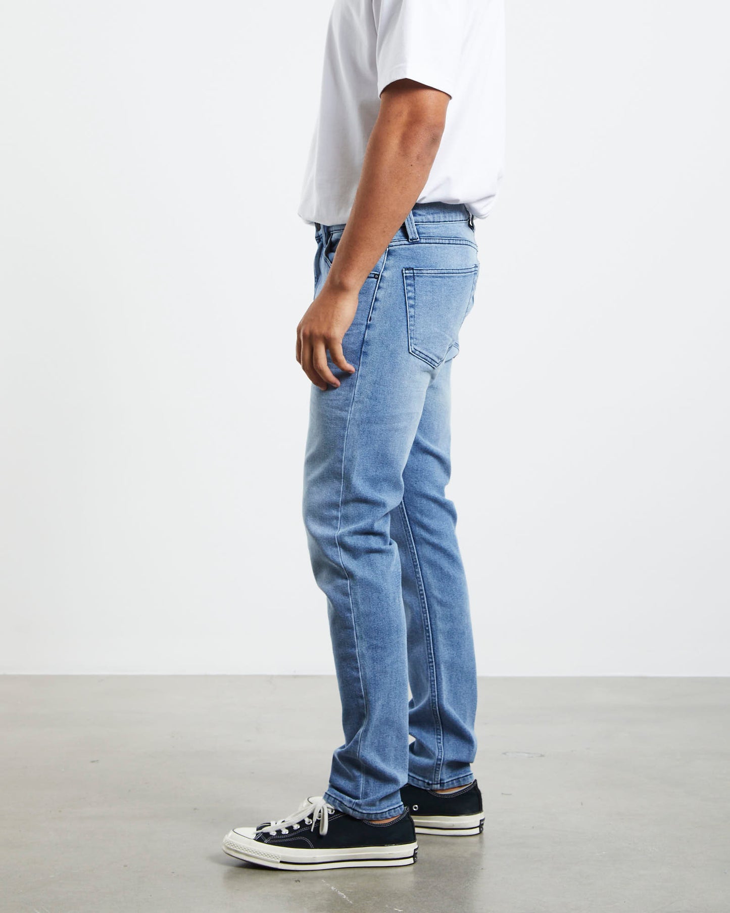 Tim Slim Denim Jeans Fast Time Worn