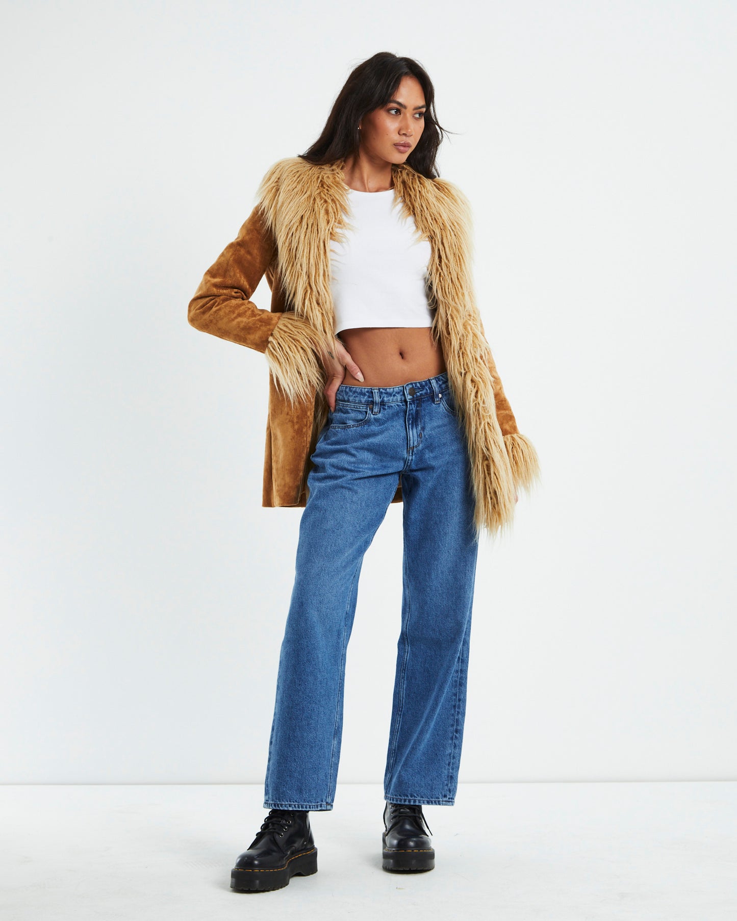 Shag Coat Toffee Tan