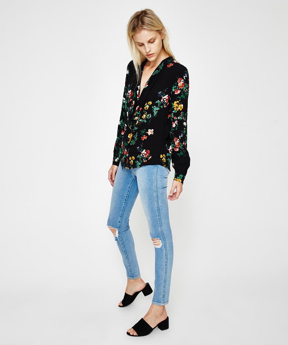 Heidi Blouse Wild Garden
