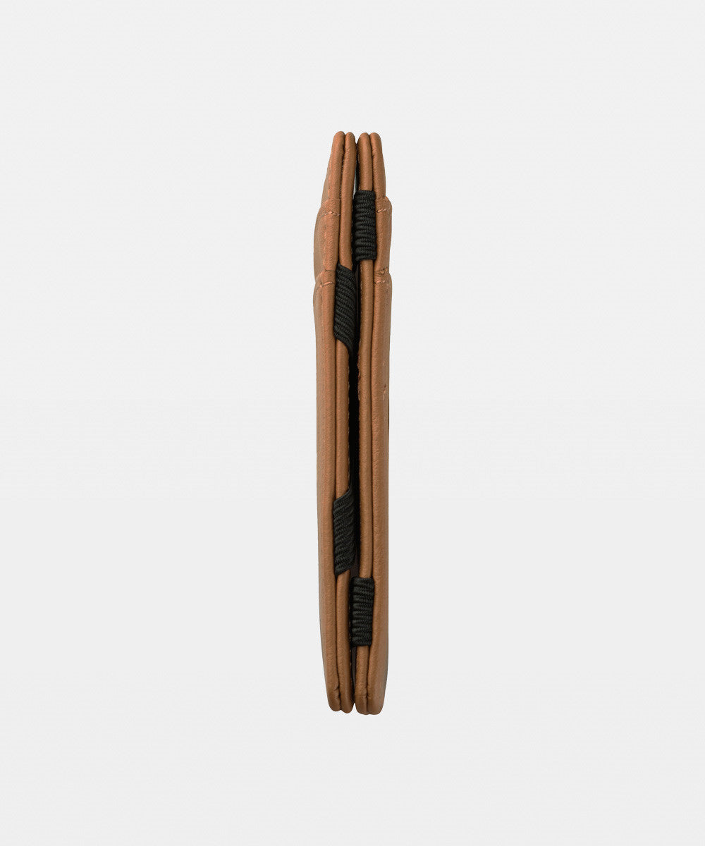 Flip Leather Wallet Tan