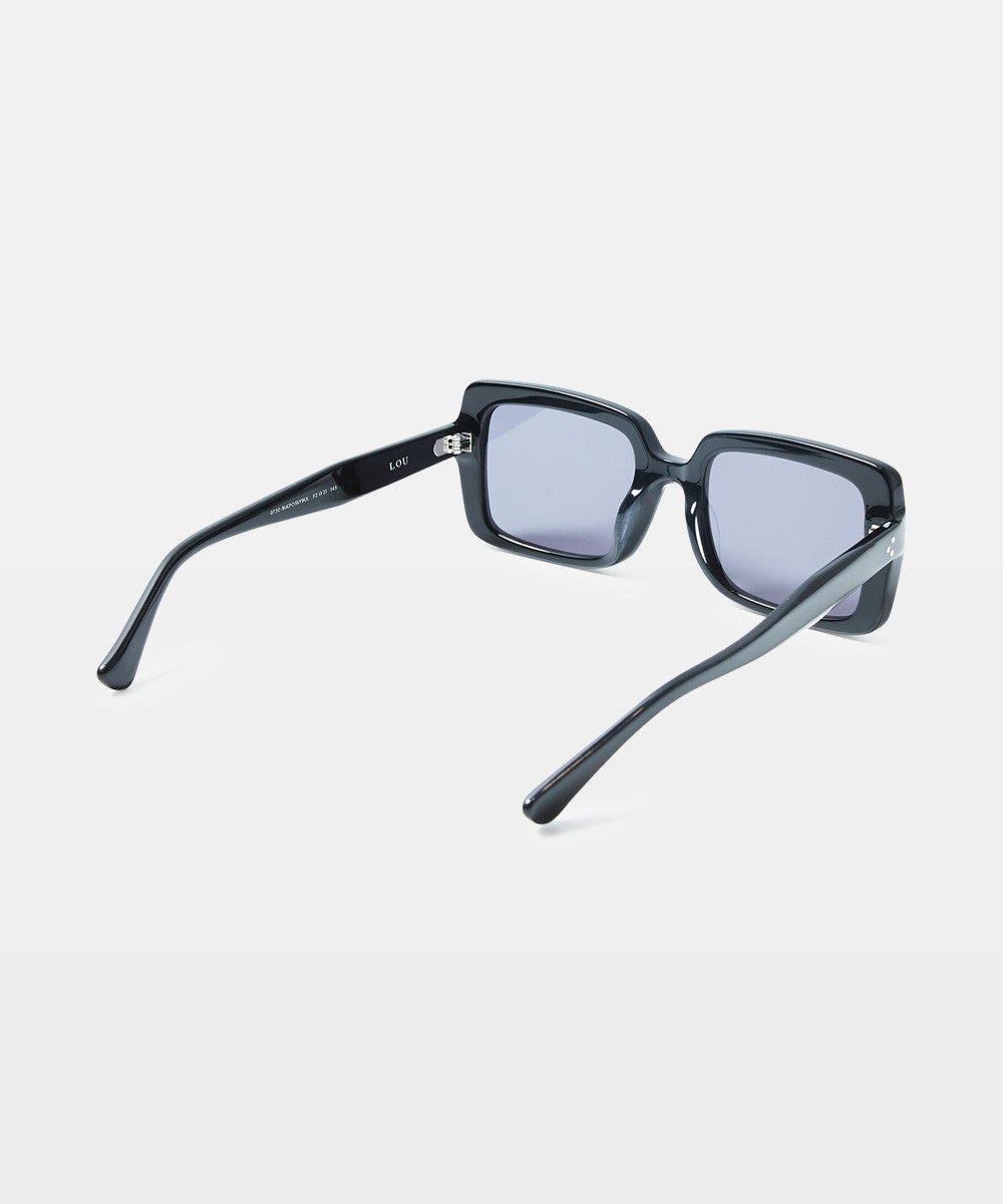 Lou Sunglasses Polished Black