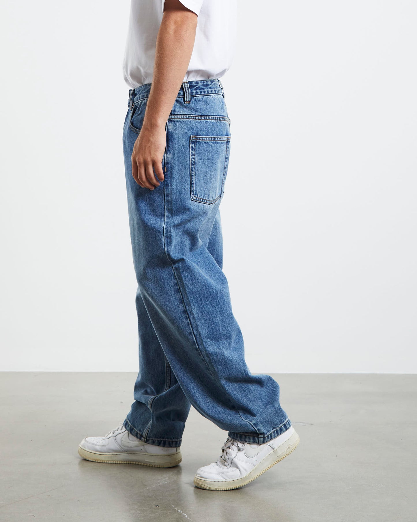Wide Boy Jeans Salty Blue