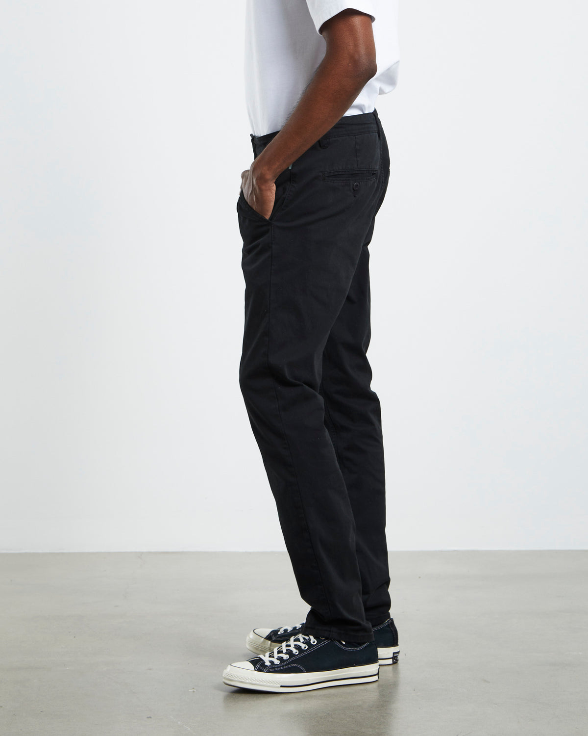 Preston Slim Chino Pants BLACK