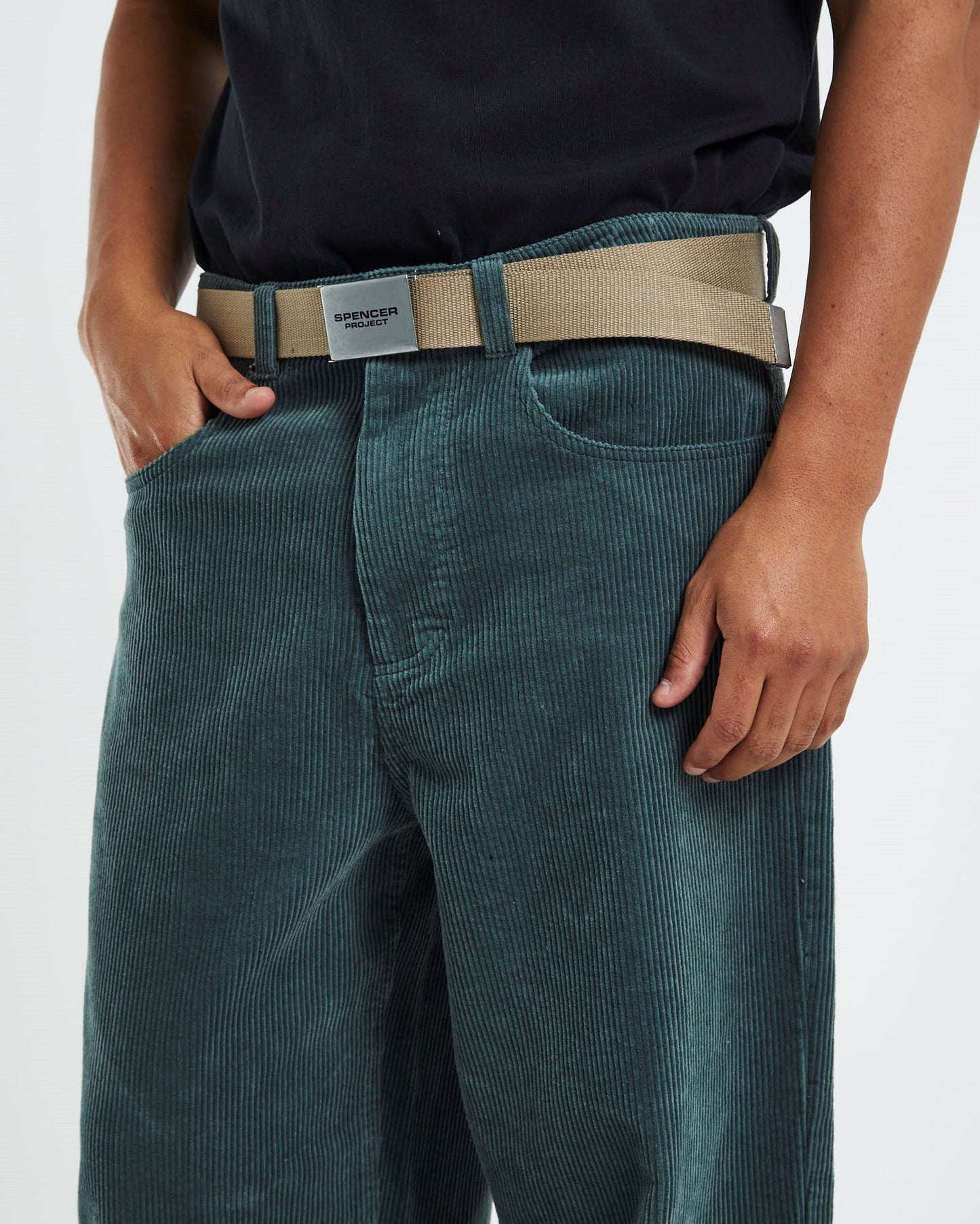Burnside Canvas Belt Tan