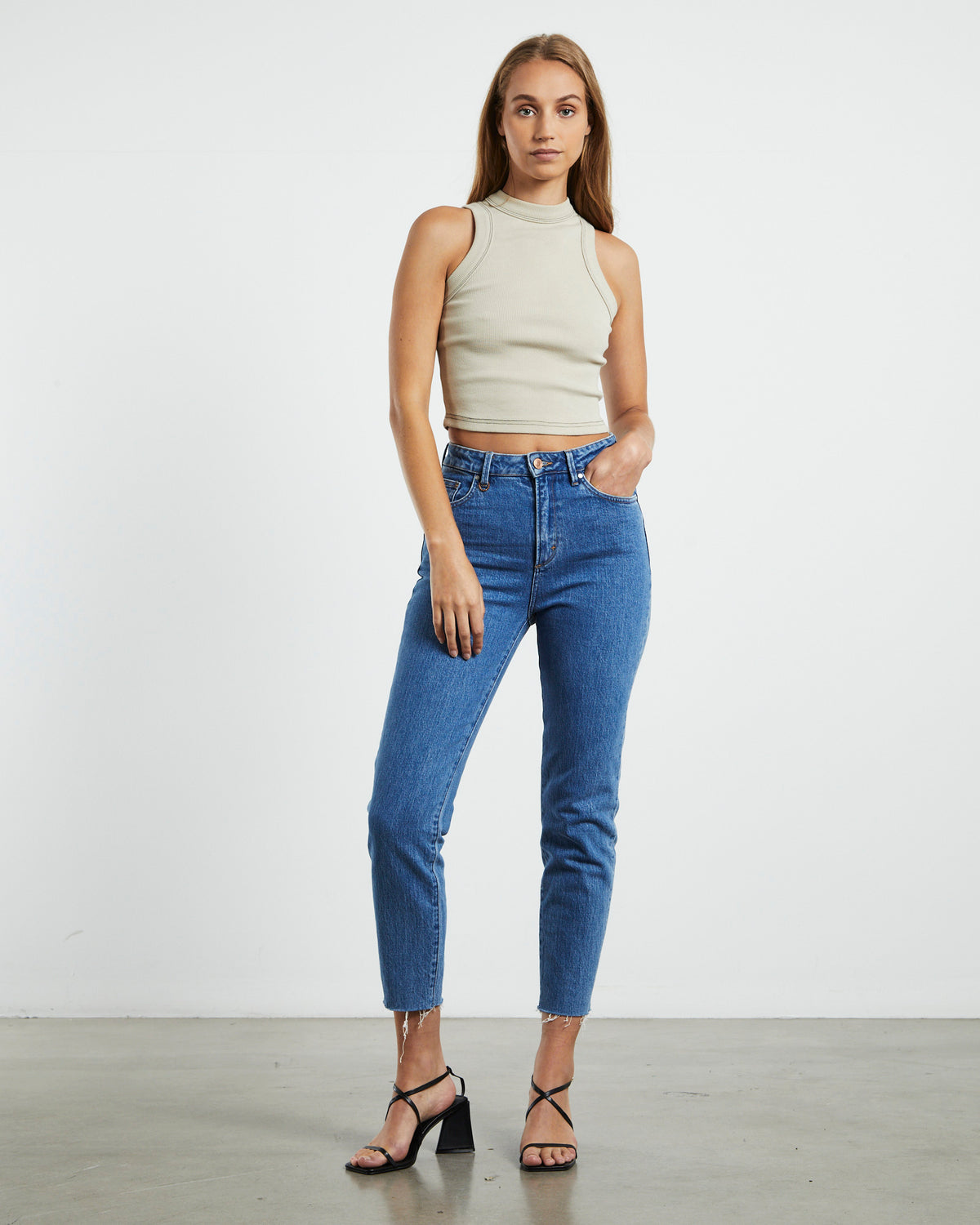 Lola Mom Jeans BLUE