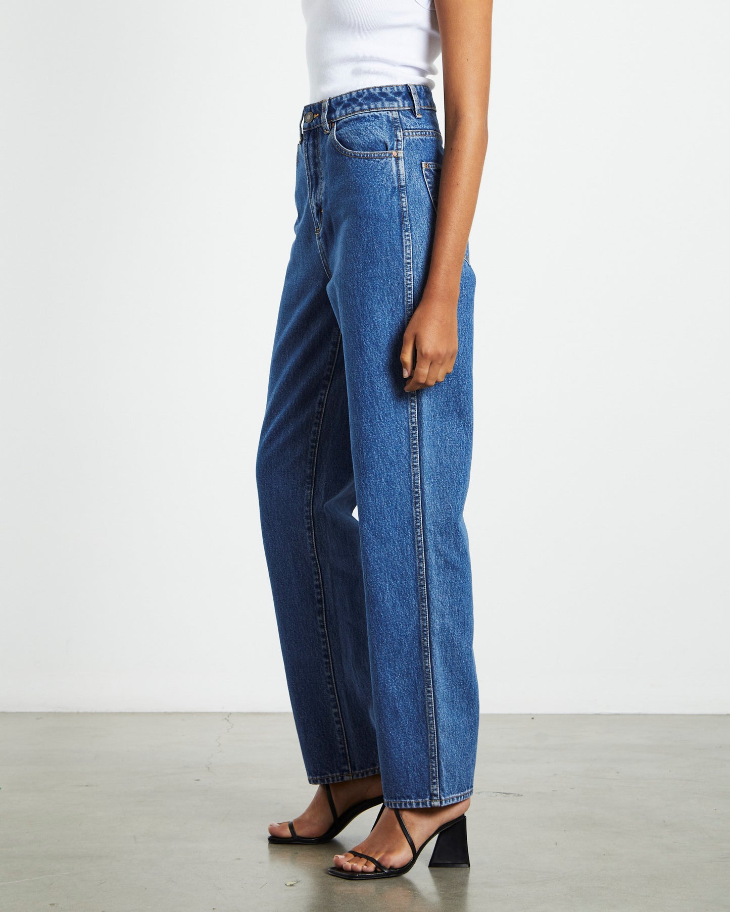 Sade Baggy Jeans 80s Blue