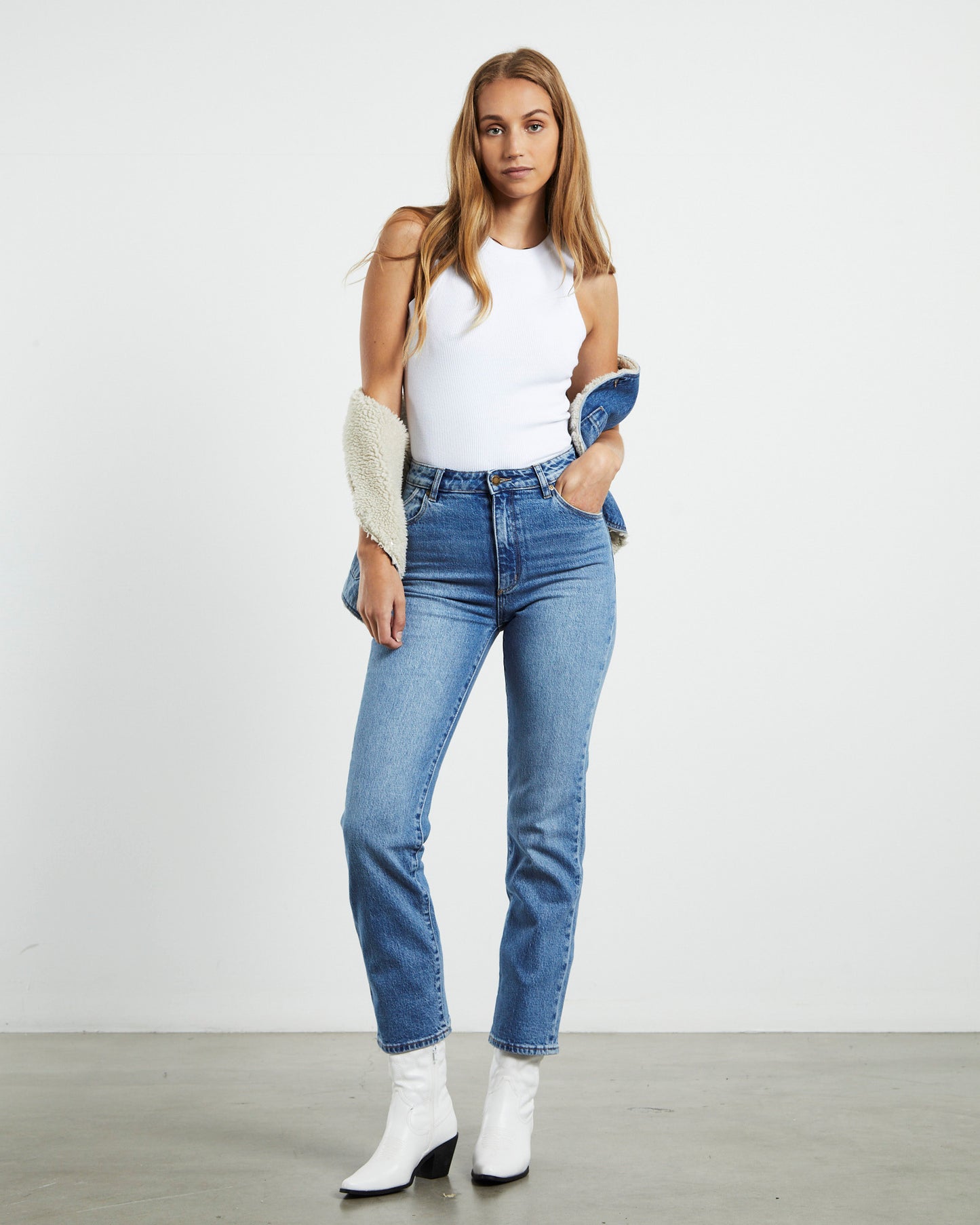 Original Straight Jeans Brad Blue