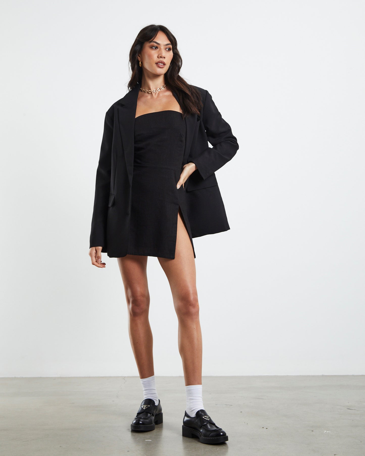 Serena Mini Dress Black