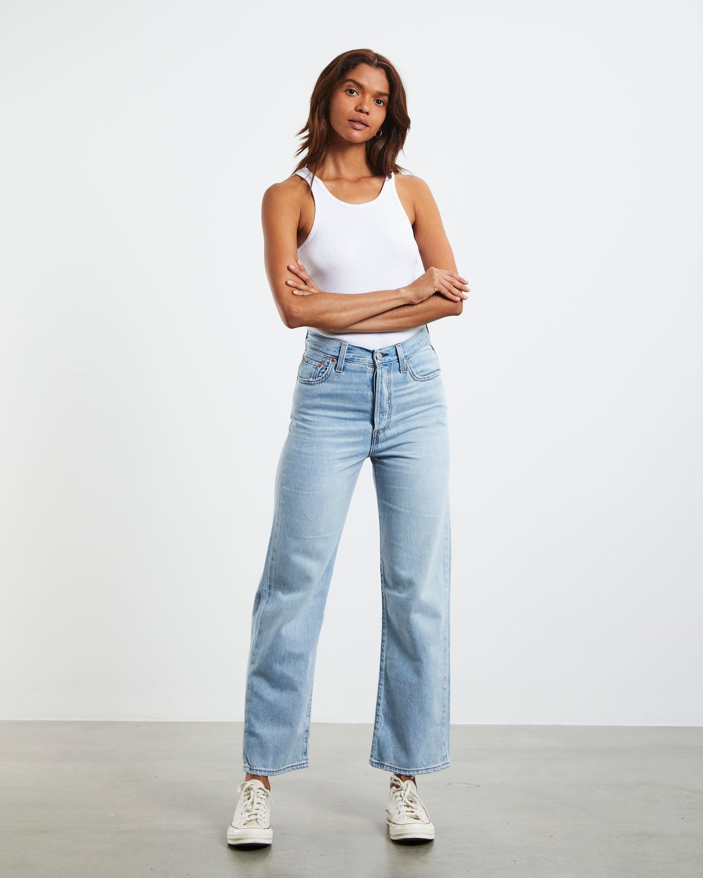 Ribcage Straight Ankle Denim Jeans