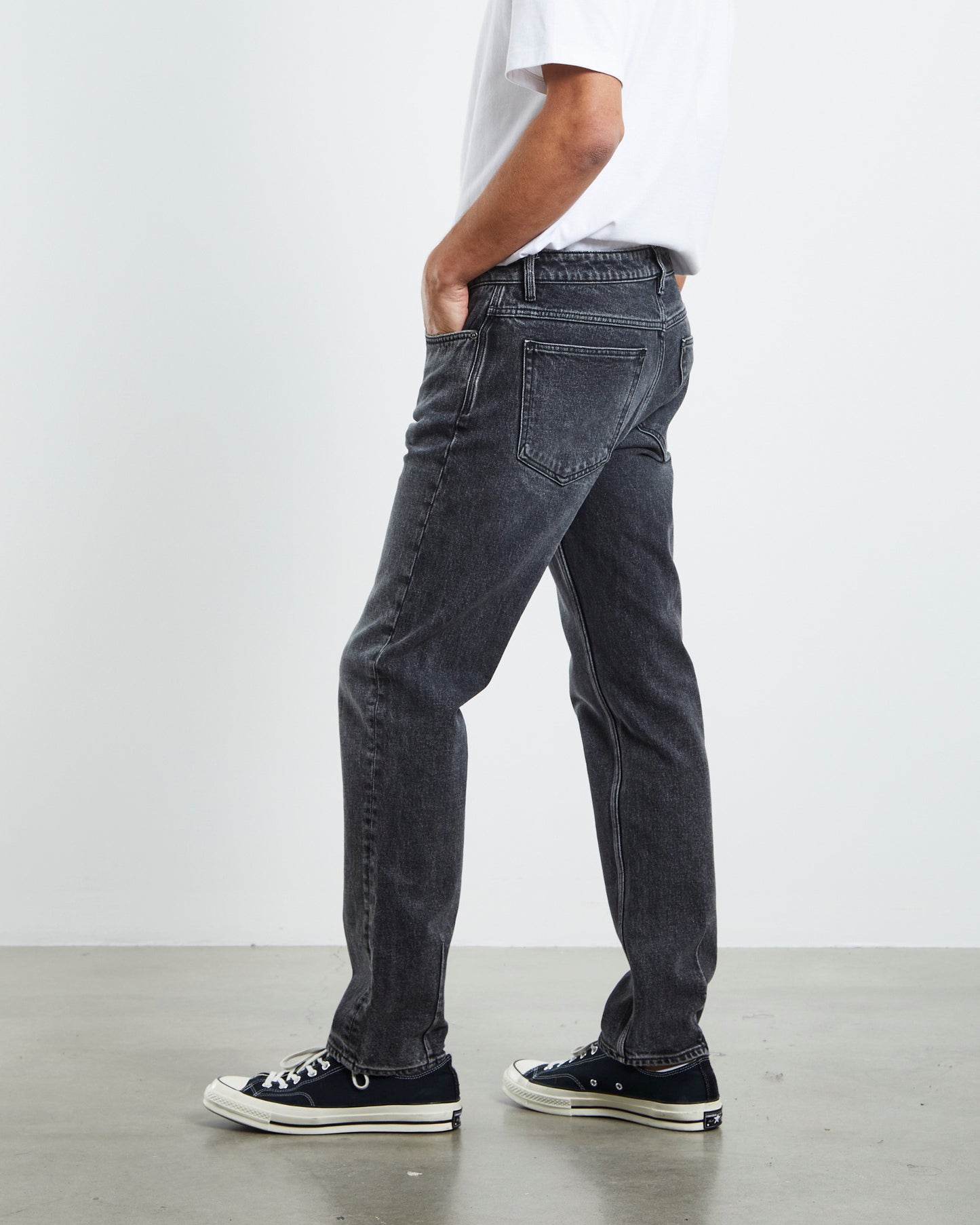 Ray Straight Jeans Dead Moon Grey