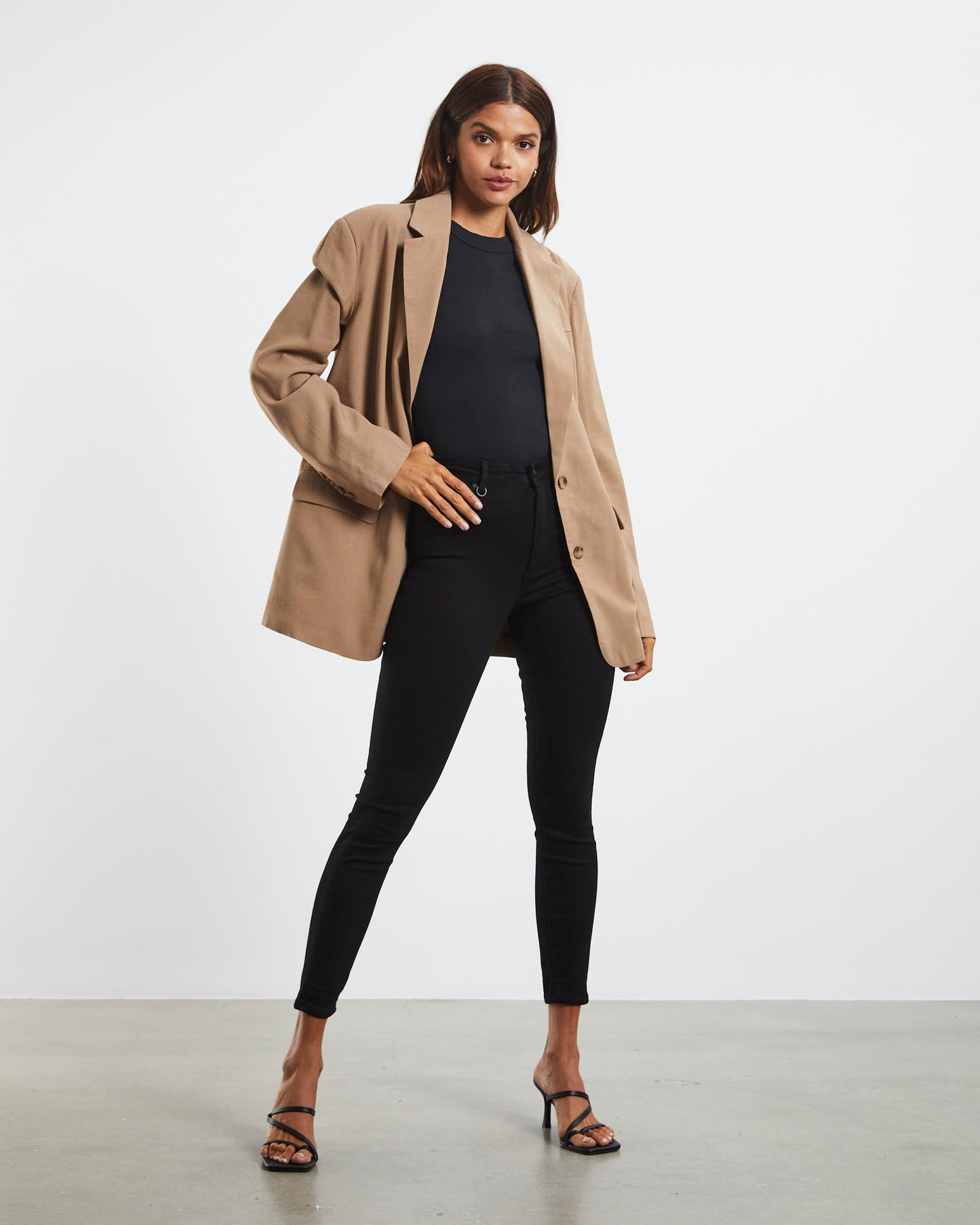 Marilyn Skinny Jeans Midnight Black