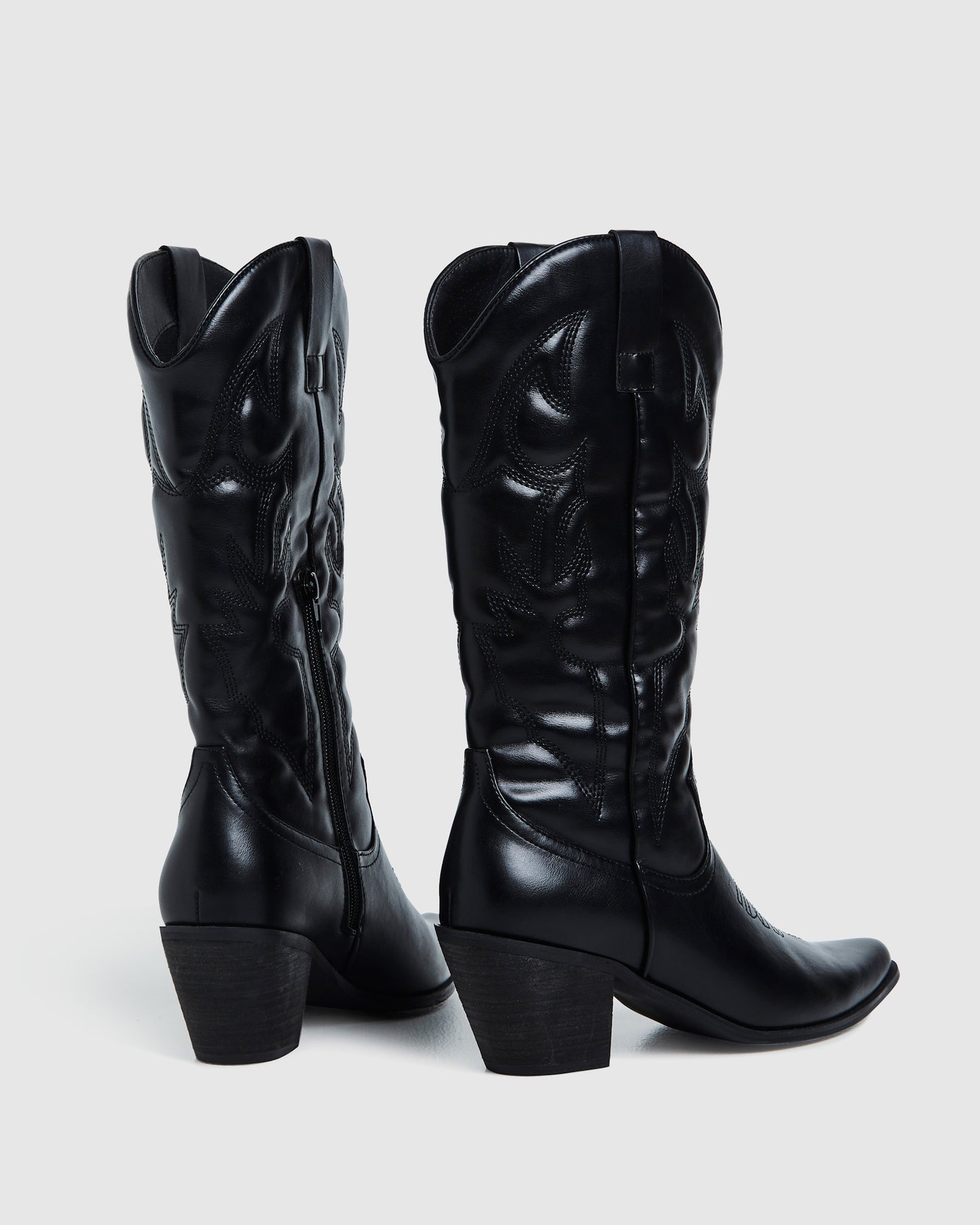 Bo Cowboy Boots Black