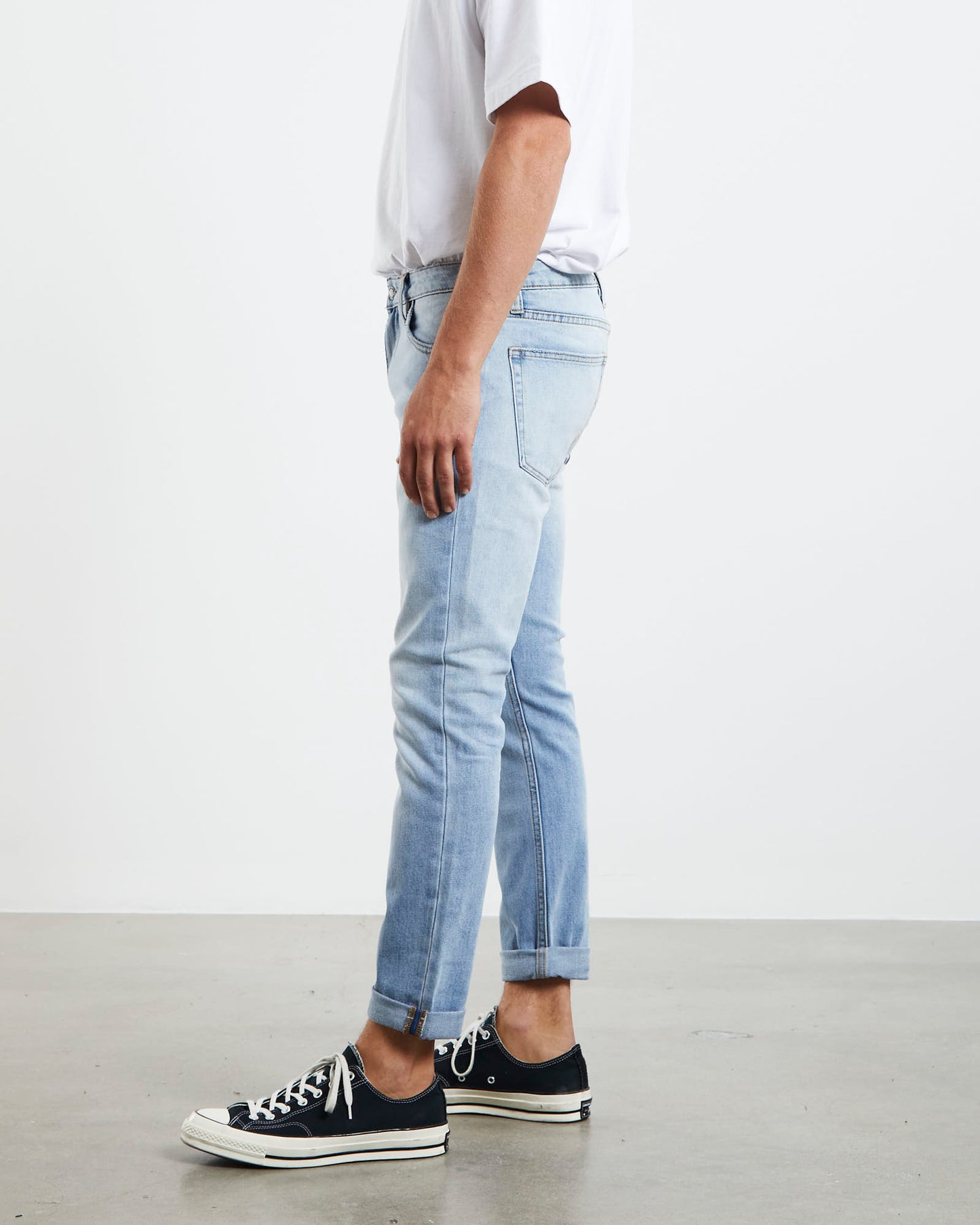 Rollies Skinny Denim Jeans Beached
