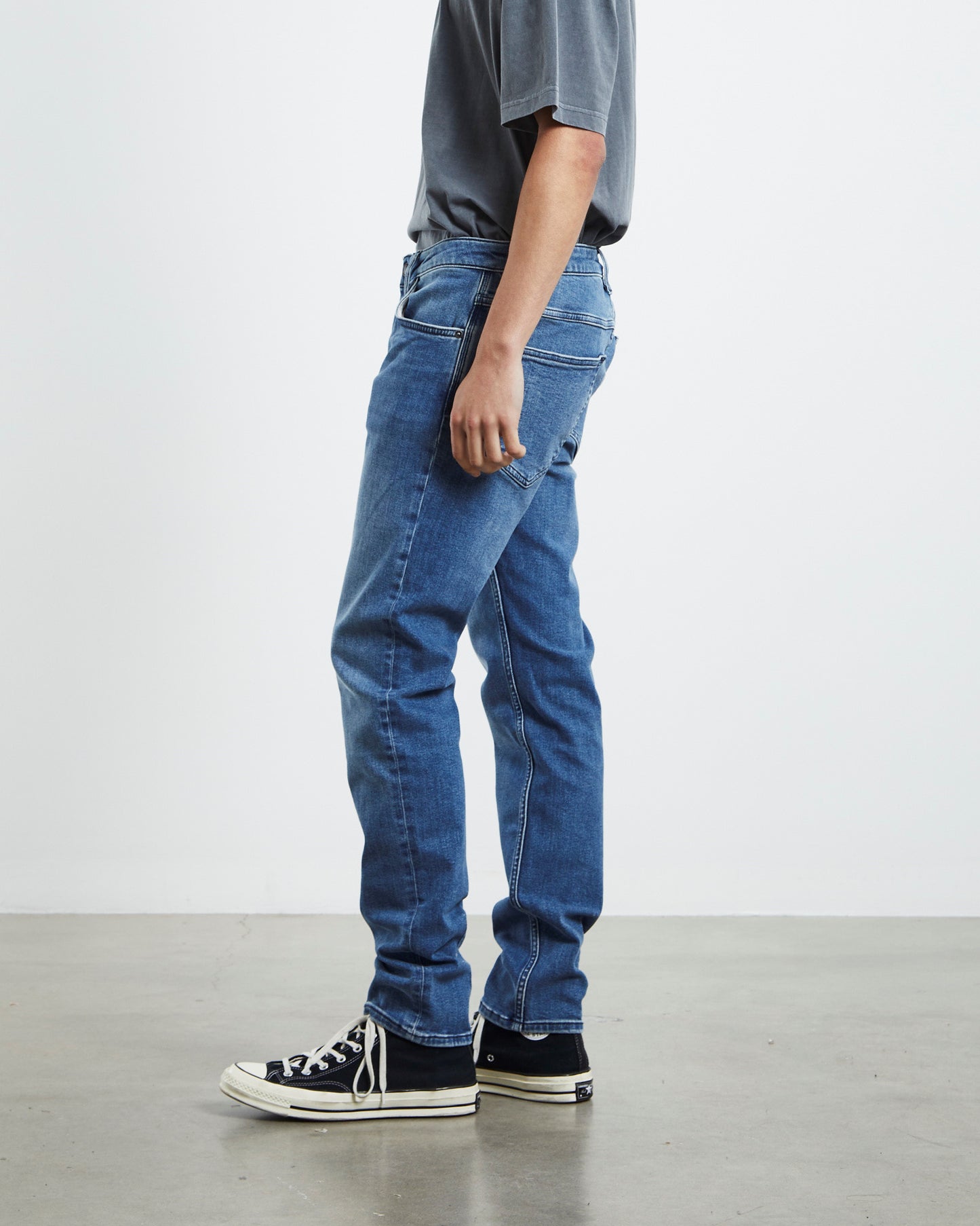 Ray Tapered Slim Denim Jeans