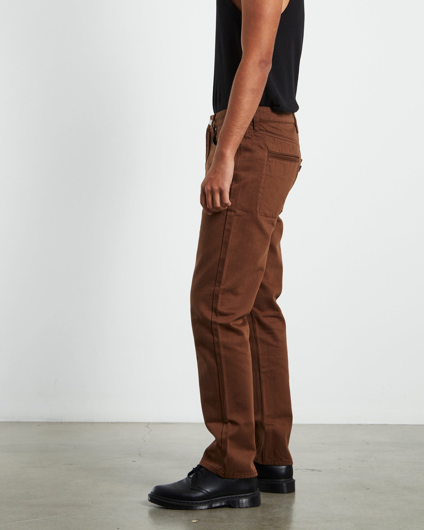 Straight Jeans Brown
