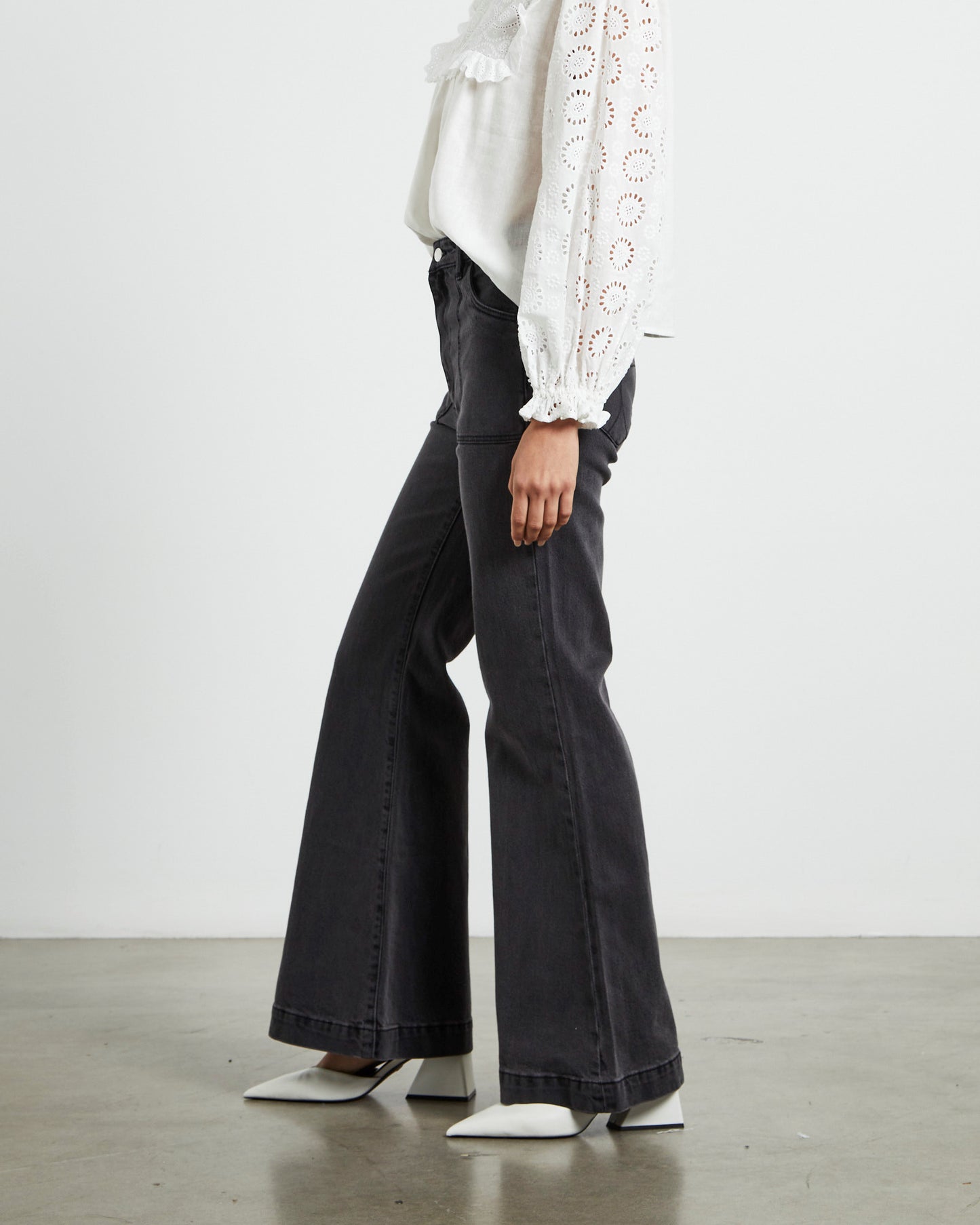 Eastcoast Flare Jeans Brad Black