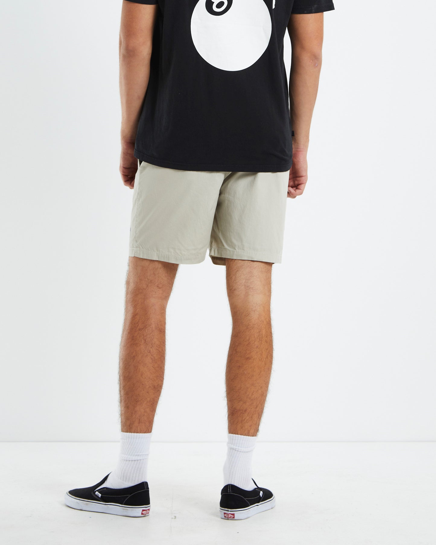 Basic Stock Beach Shorts Cement