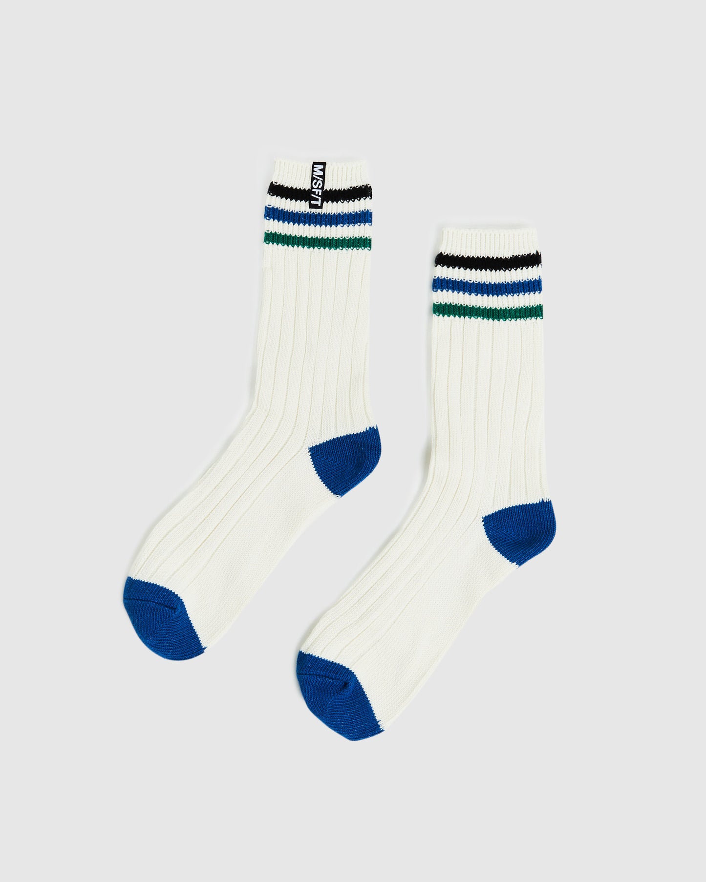 Organic Mix Stripe Socks 3 Pack Multi
