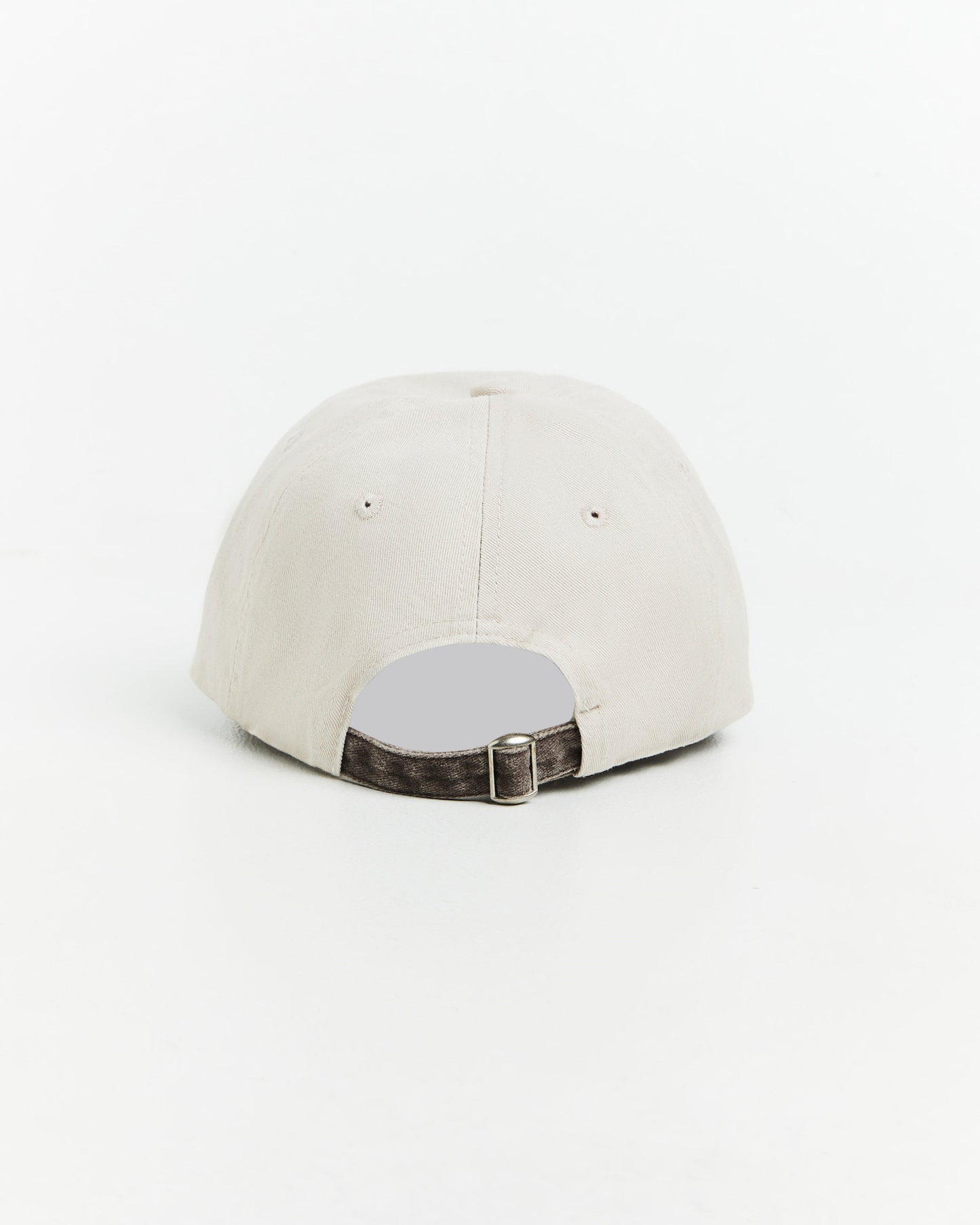 Stone Washed Cap Cocoa Brown
