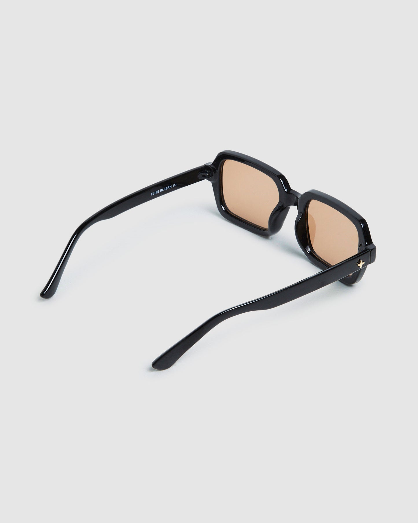 Elise Sunglasses Black/Brown