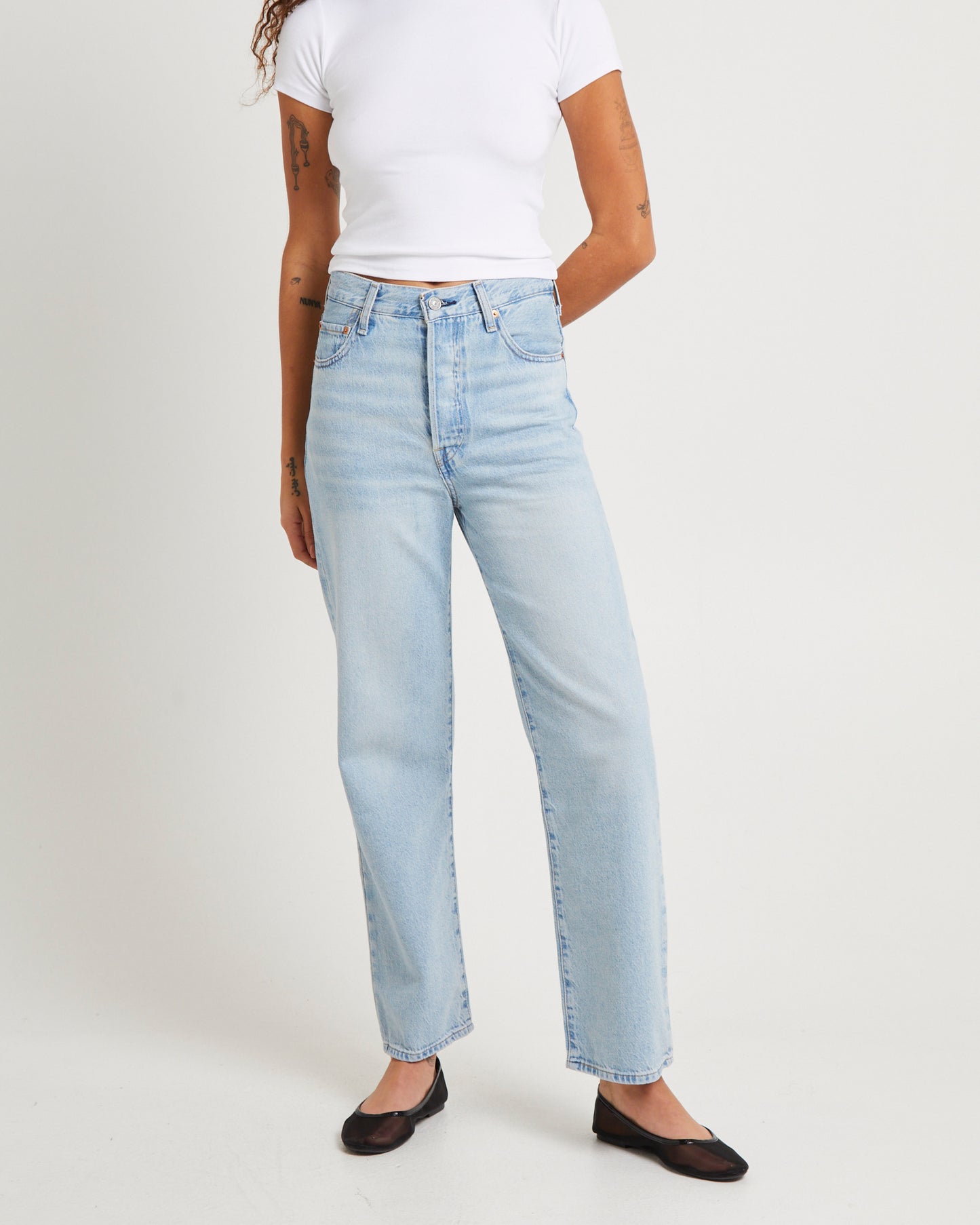Ribcage Straight Ankle Denim Jeans