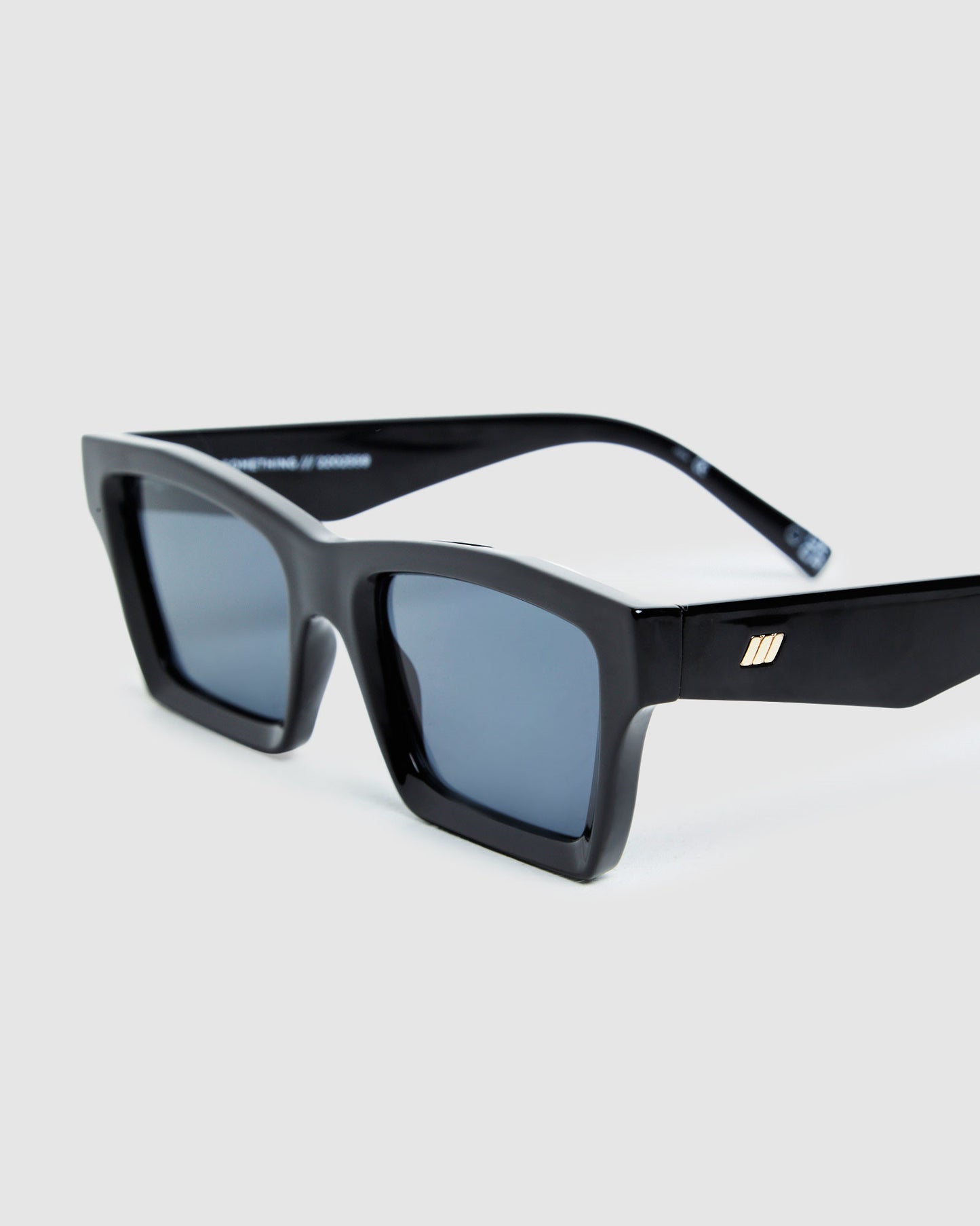 Something Alt Fit Sunglasses Black Smoke Mono