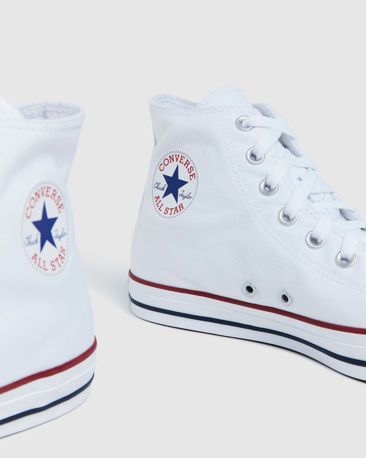 Chuck Taylor All Star Hi Top Sneakers Canvas WHITE