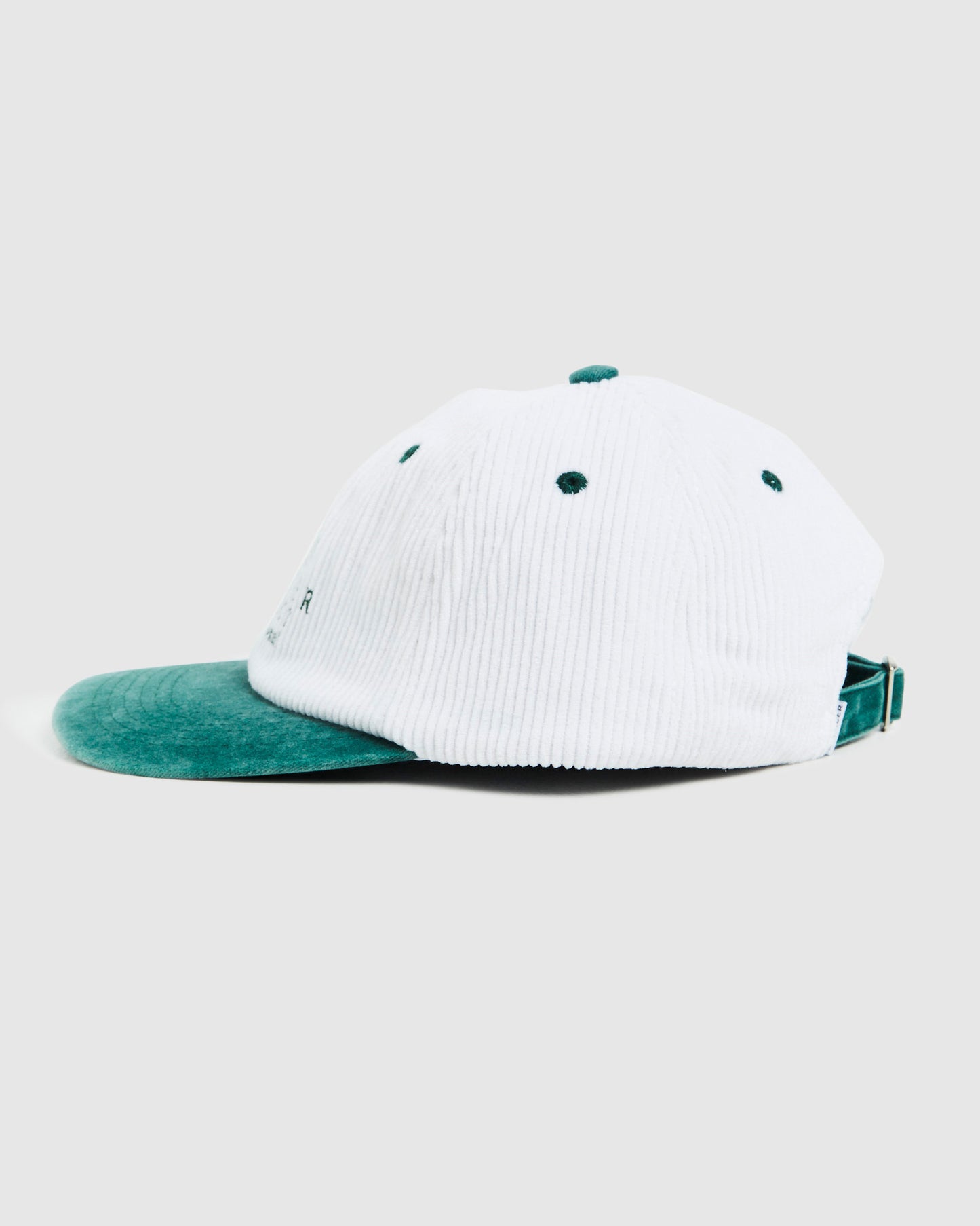 Court Cord Cap Ecru/Green