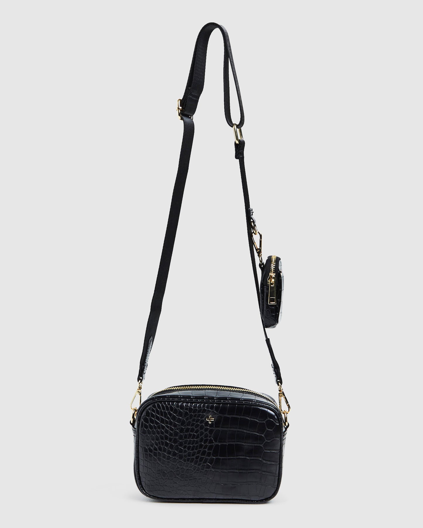 Justice Bag Black Croc