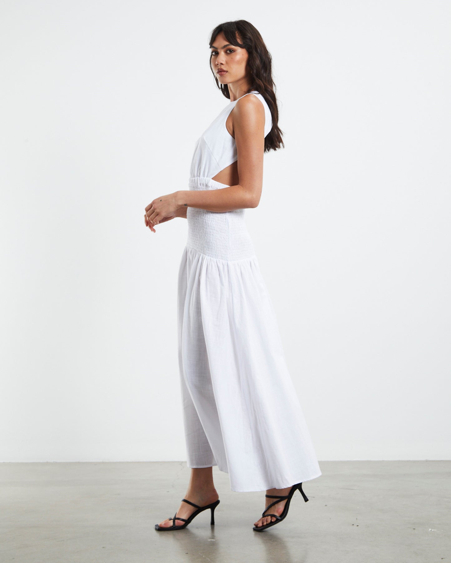 Lottie Dress White