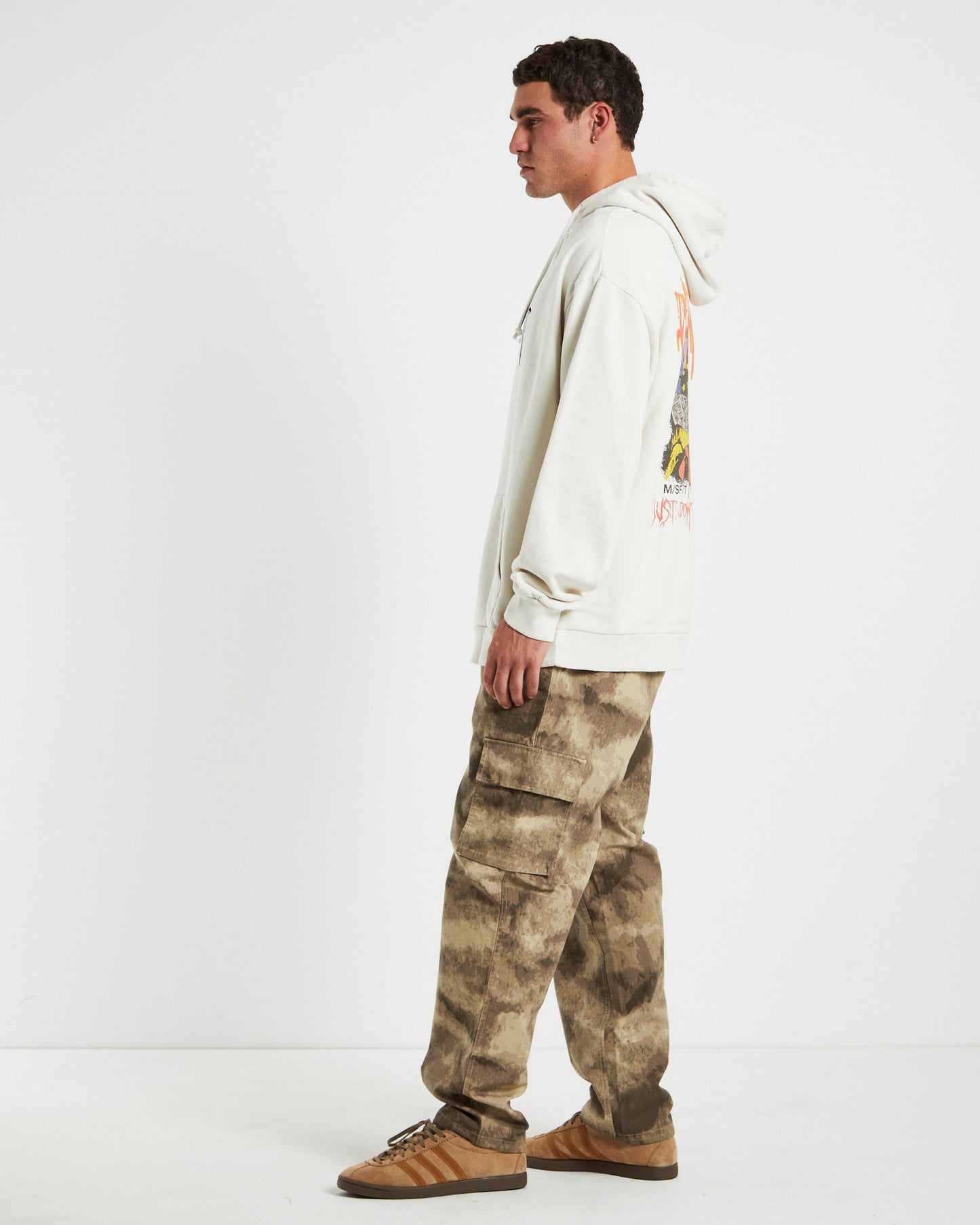 Day Dreamer 50-50 Hoodie Thrift White