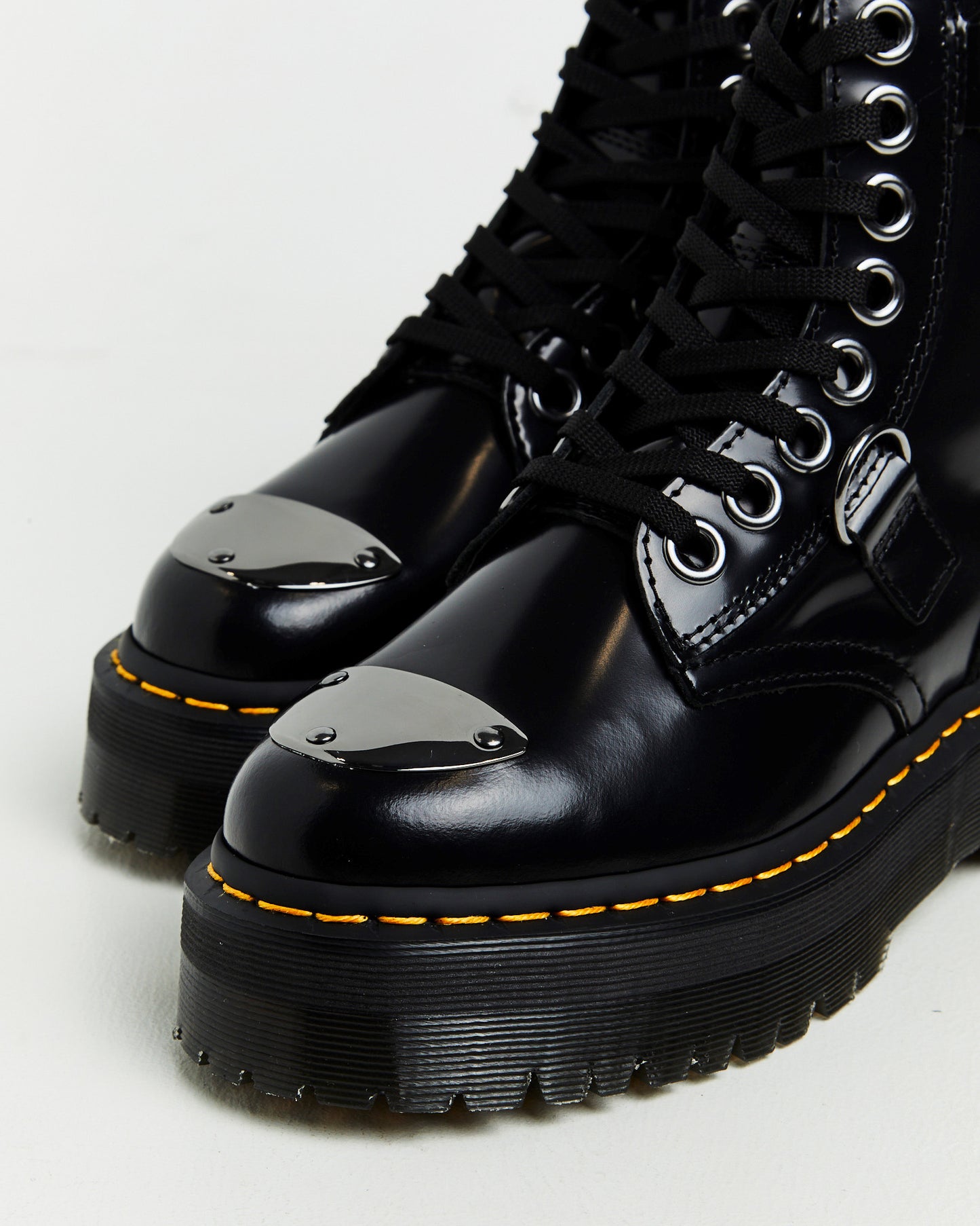 Jadon Alt 8 Eye Boots Black Buttero