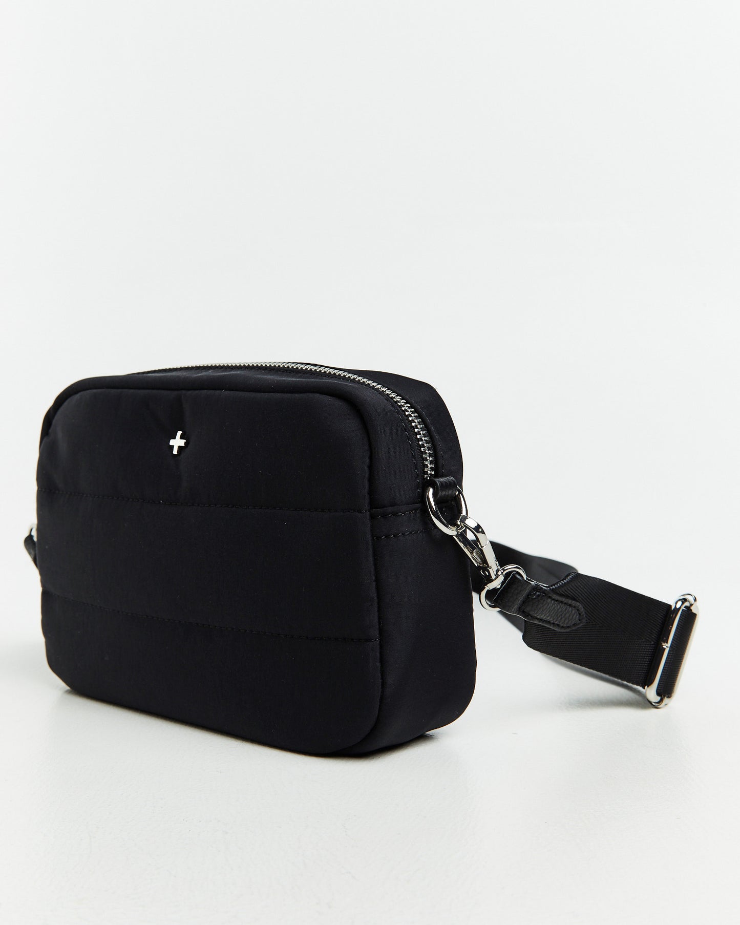 GP Exclusive - Flo Nylon Crossbody Bag Black/Silver
