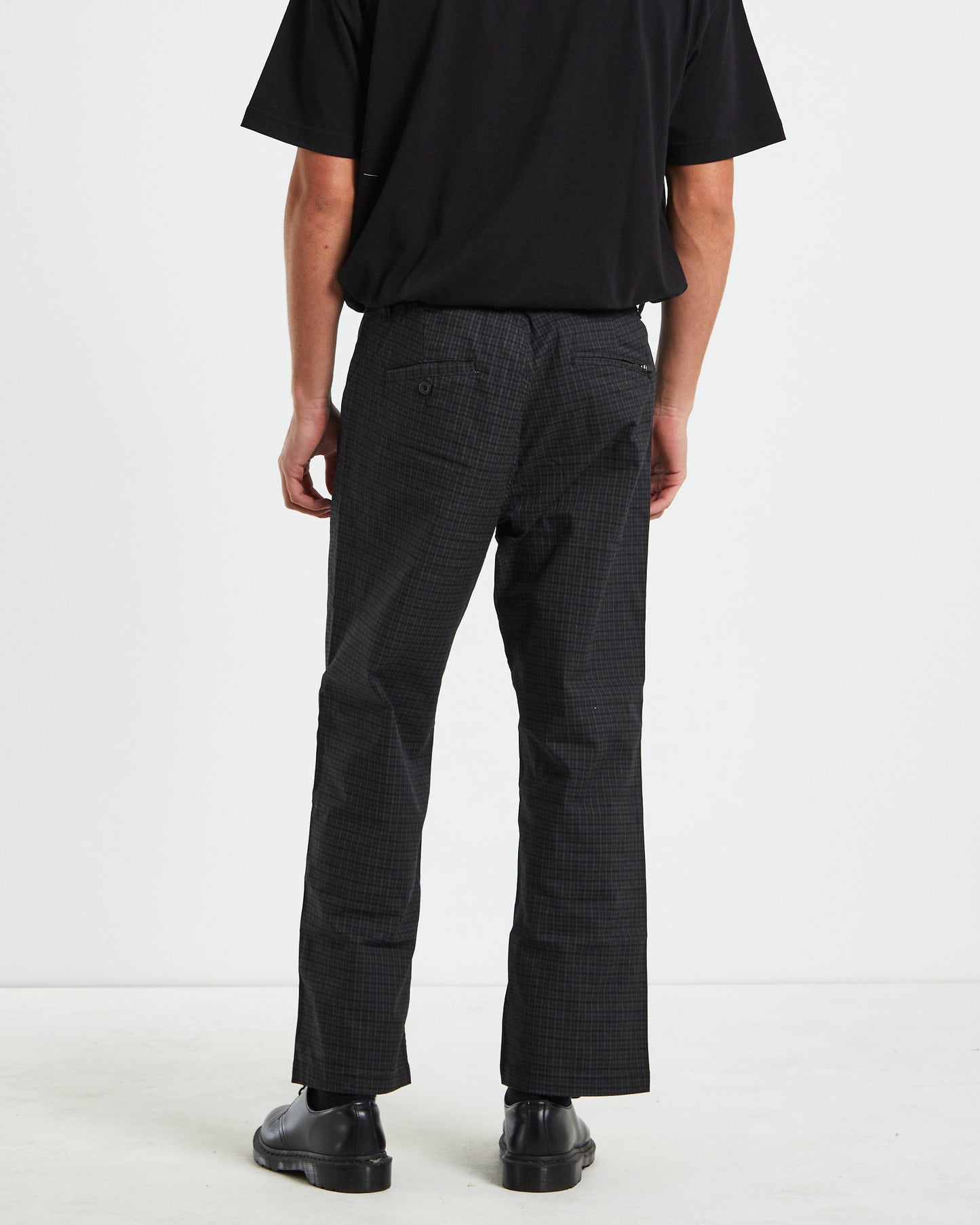 AG Sakte Check Pants in Black