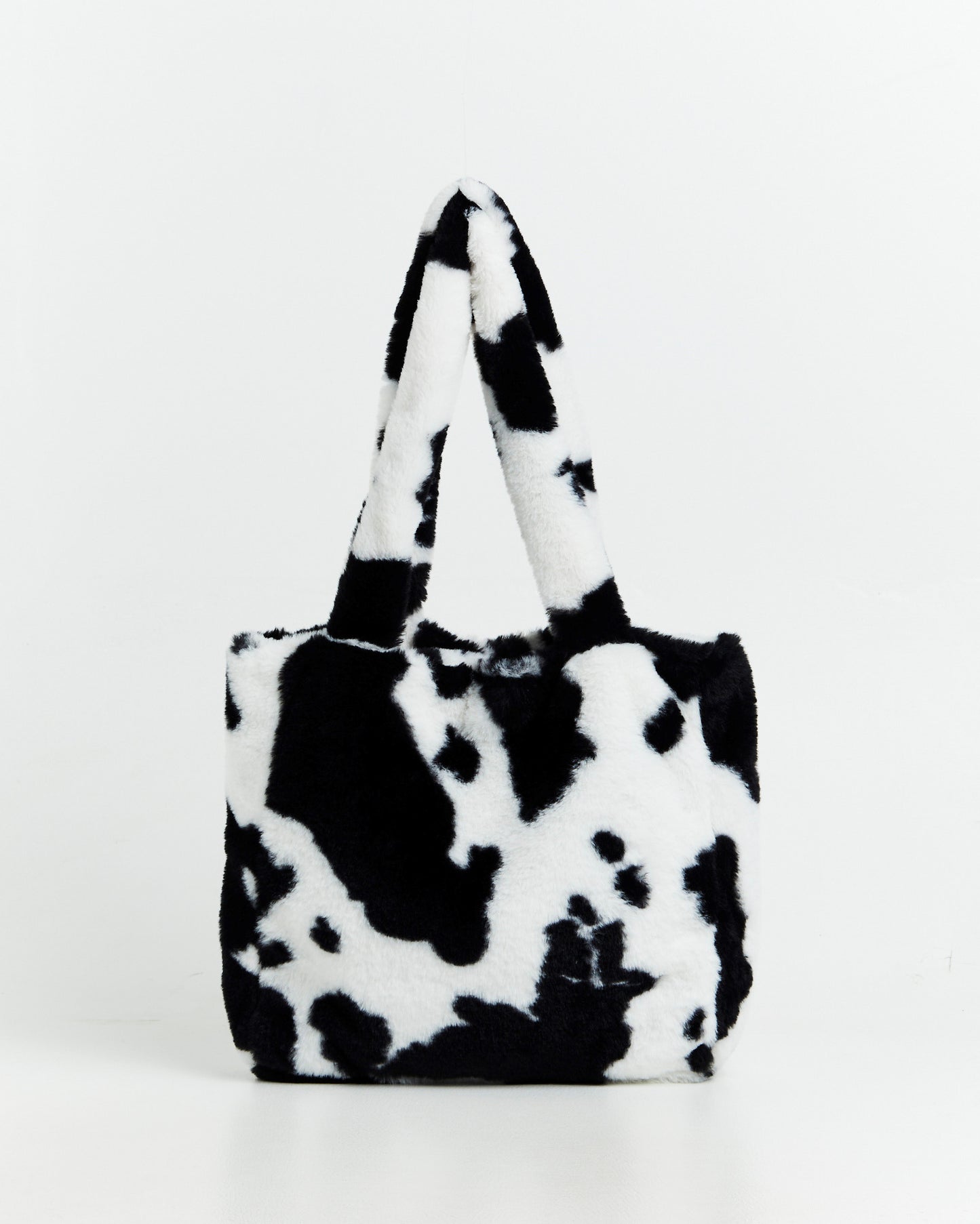 Cow Fuzzy Bag Multi